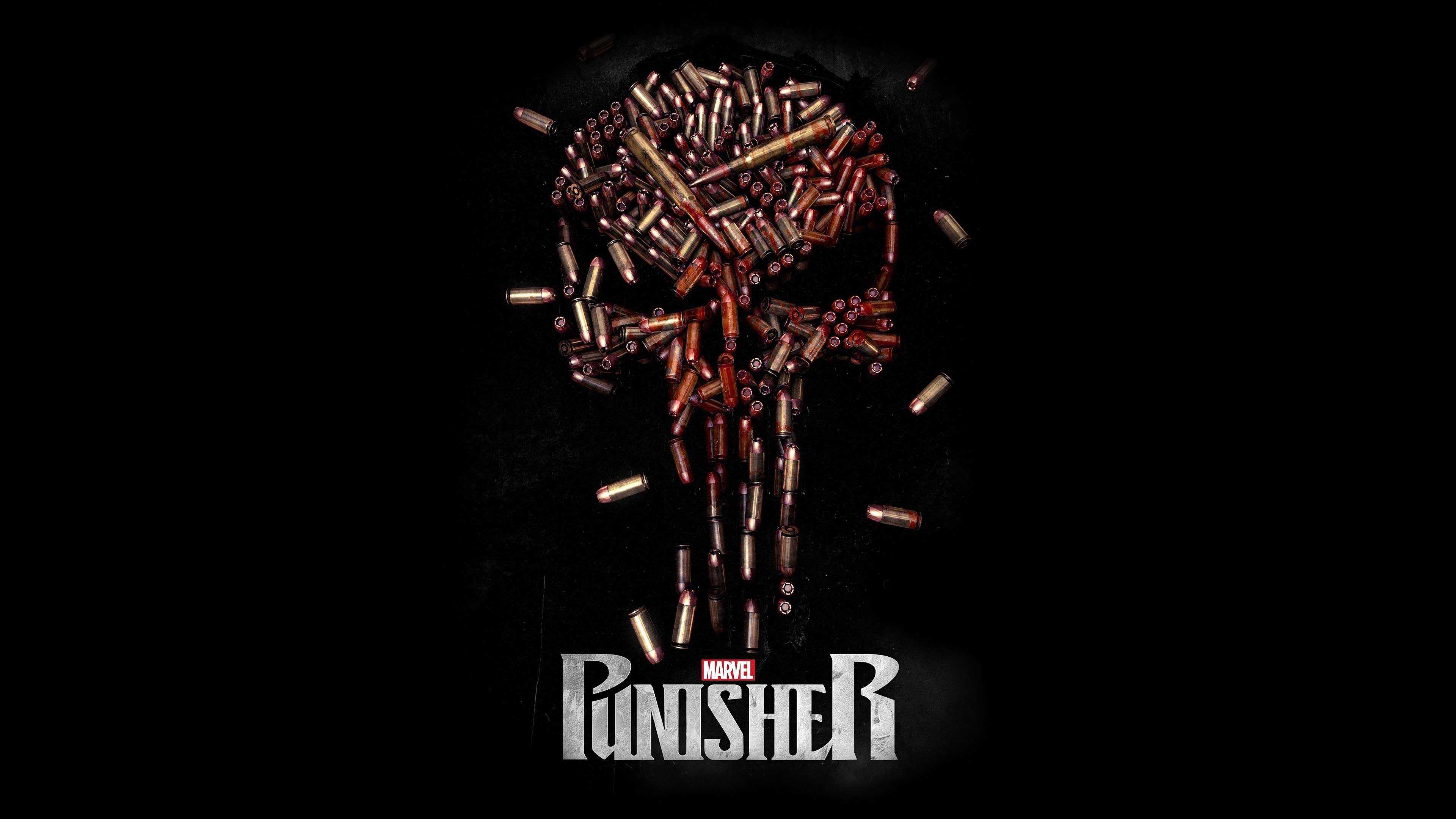 Punisher 4K Wallpaper Free HD Wallpaper