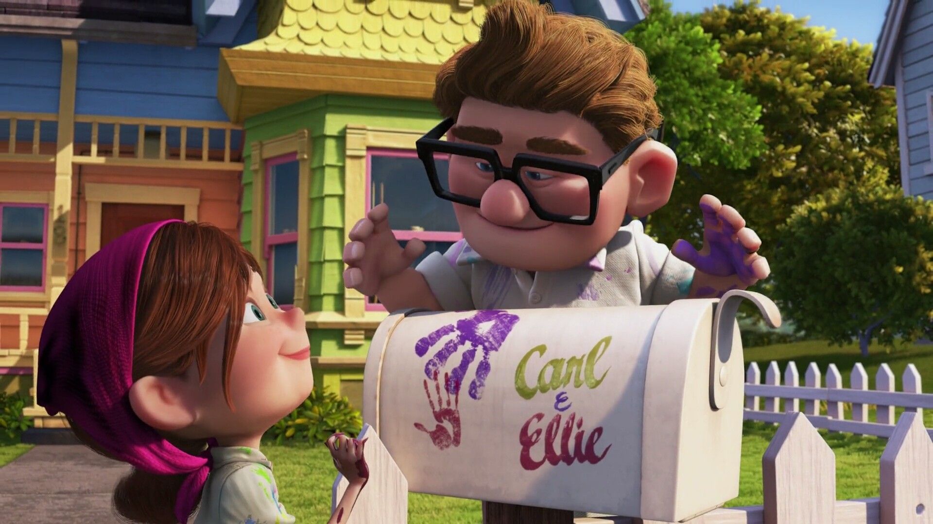 up carl and ellie wallpaper