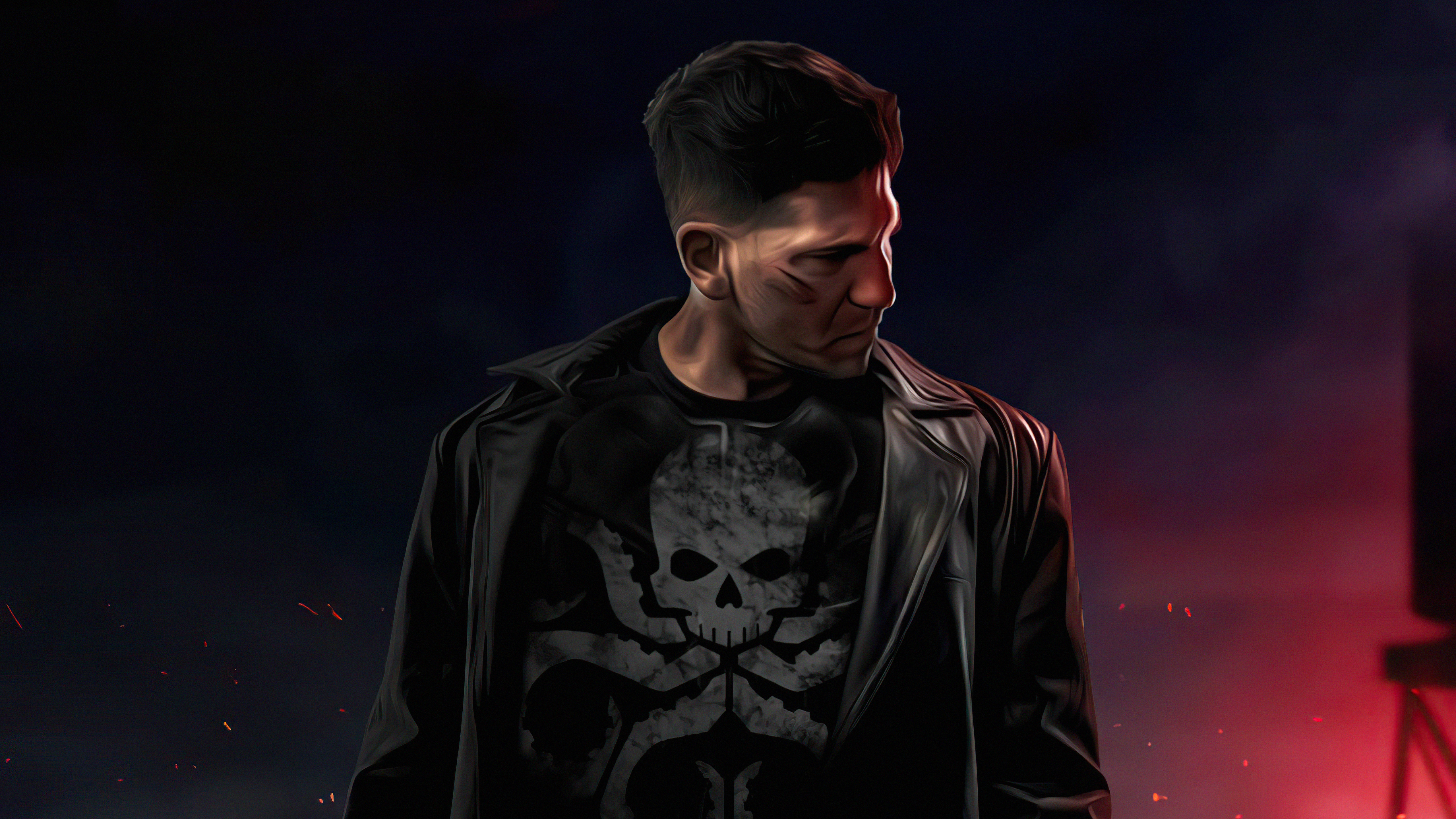 Punisher Fanart 4K 5K HD Superheroes Wallpaper