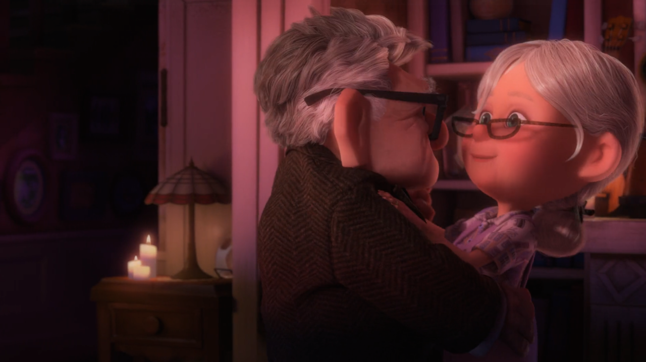 image about Up Story of Carl & Ellie ♡. See more about carl, disney and movie