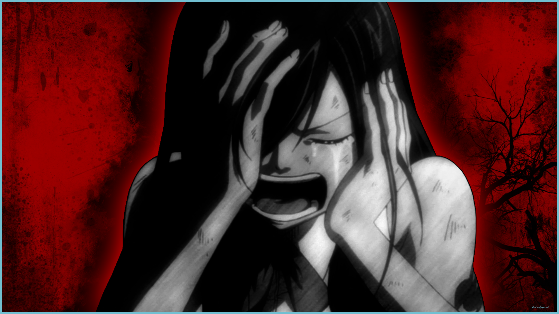 Cool Anime Blood Wallpapers Wallpaper Cave