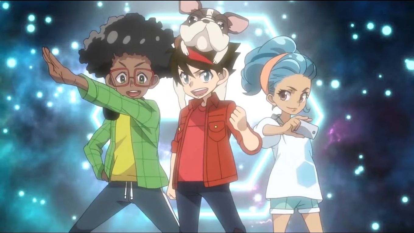 The Awesome Ones: Wynton, Dan, Lia and Lightning. Anime, Anime boy, Battle