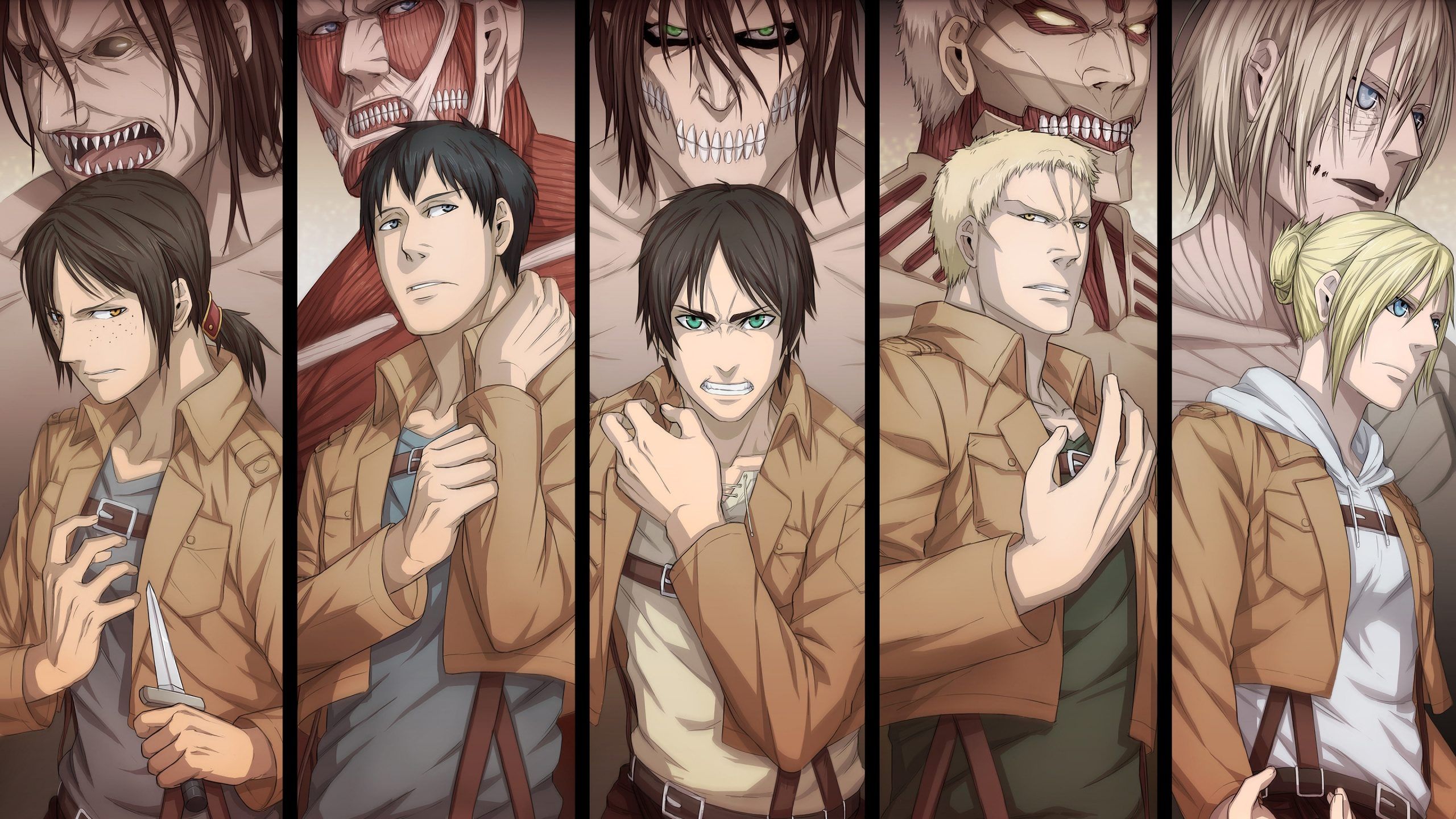 Attack On Titan Wallpaper, HD Attack On Titan Background on WallpaperBat