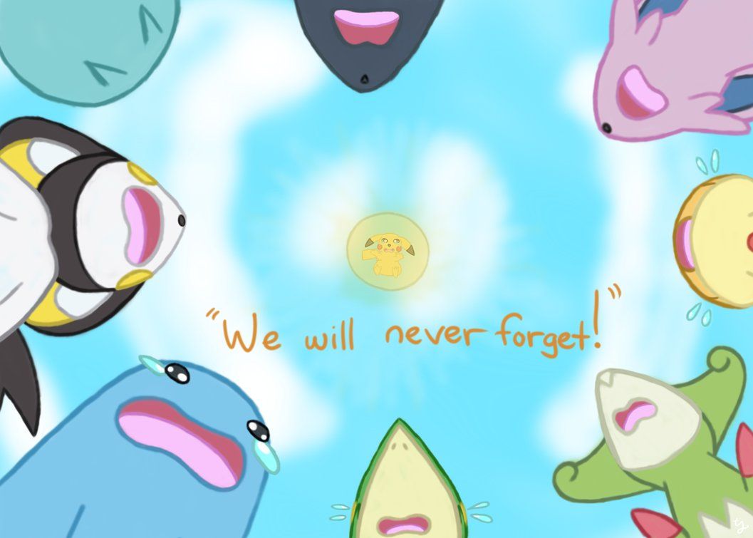 We Will Never Forget. Pokemon, Pokemon funny, Pokemon 20
