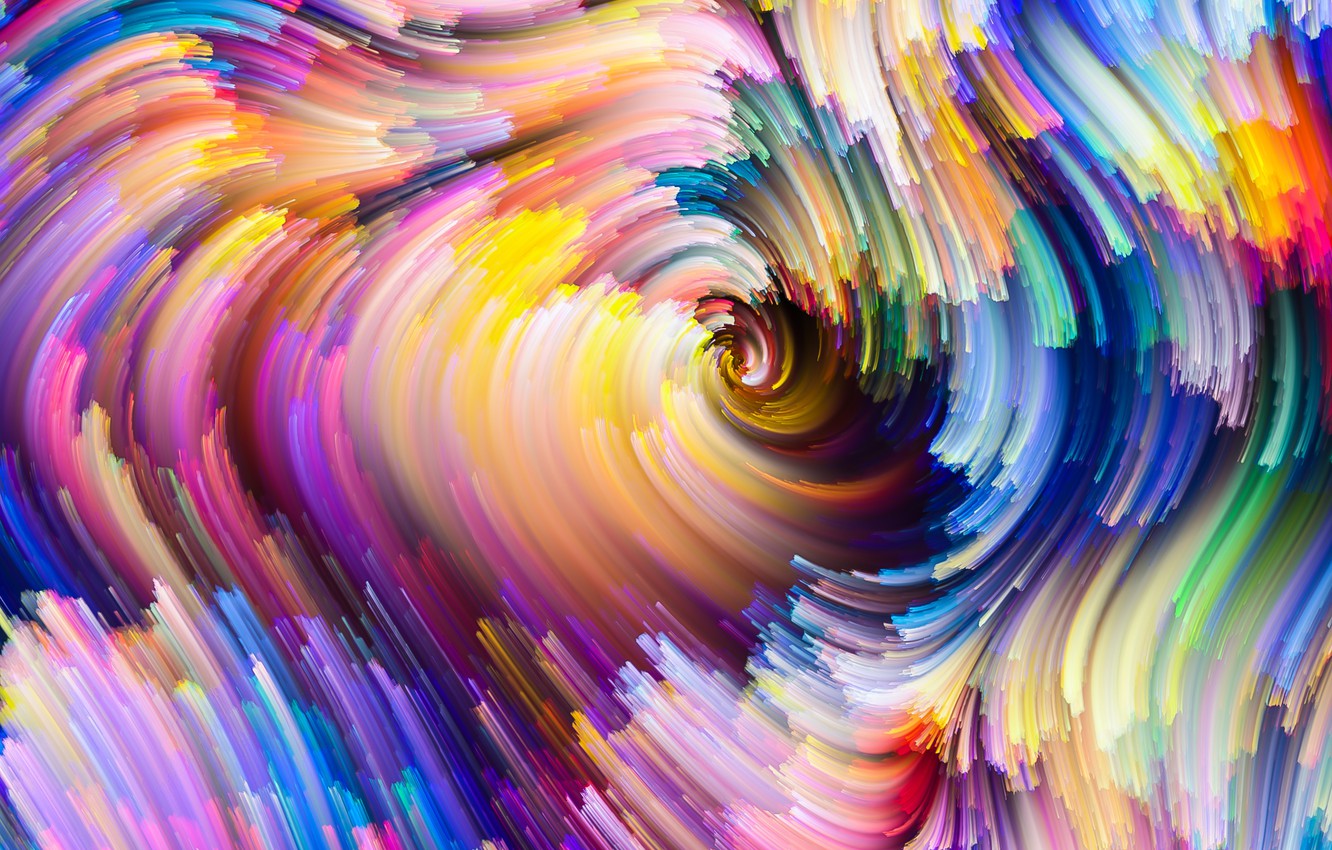 Rainbow Paint Wallpaper Desktop. Wallpaper HD Quality