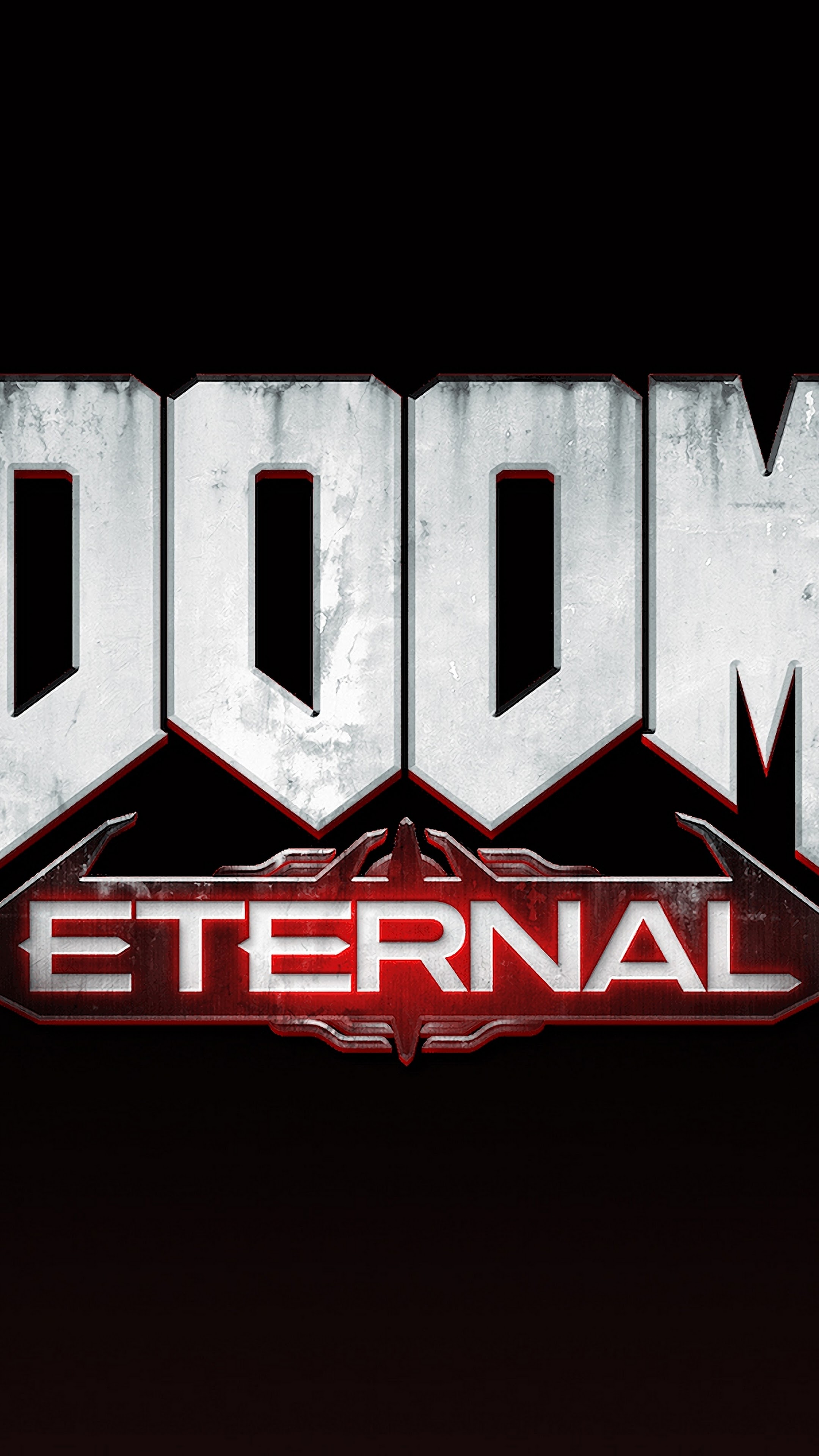 Doom Eternal Logo 4K Wallpaper