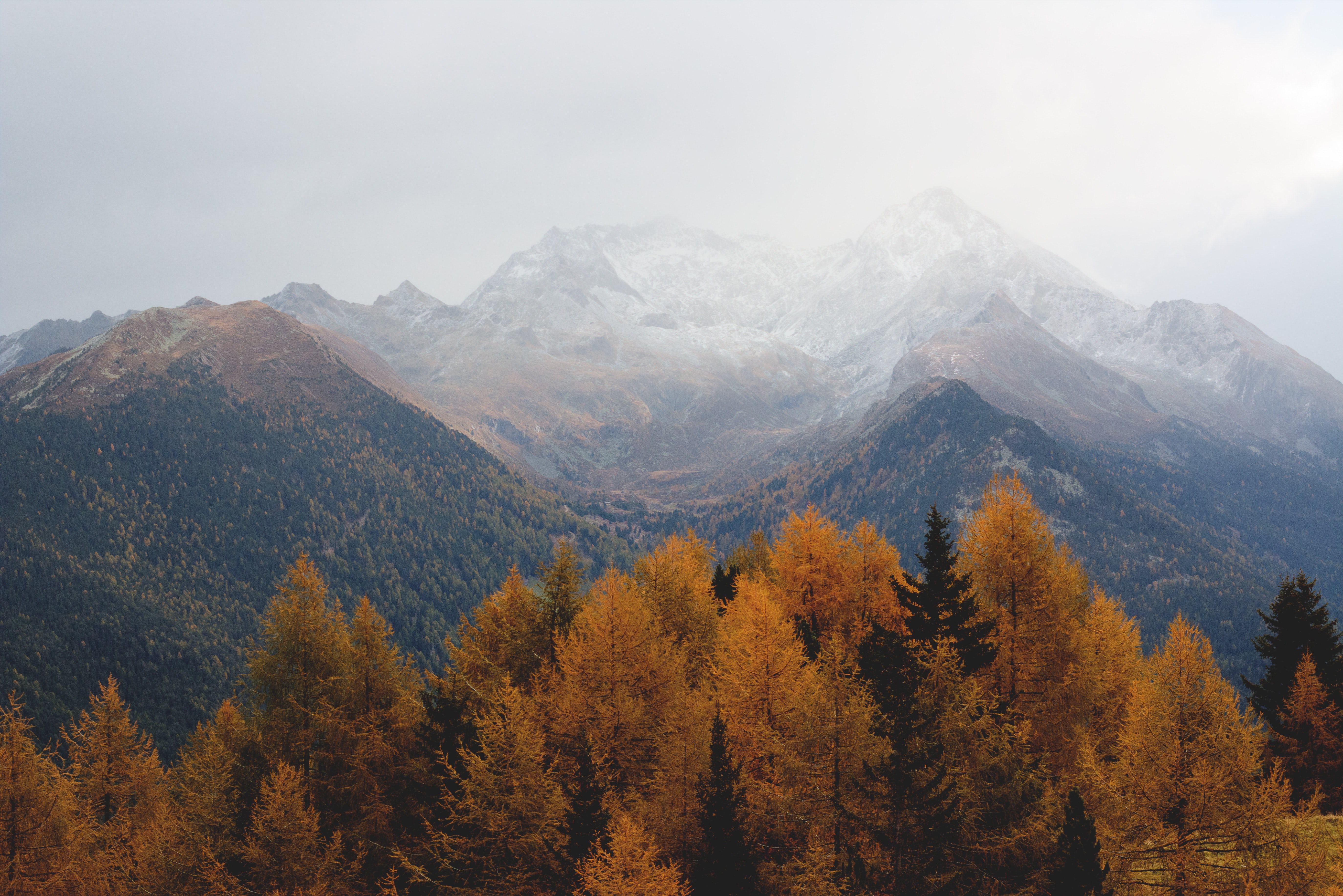 Autumn Mountains Desktop Wallpaper