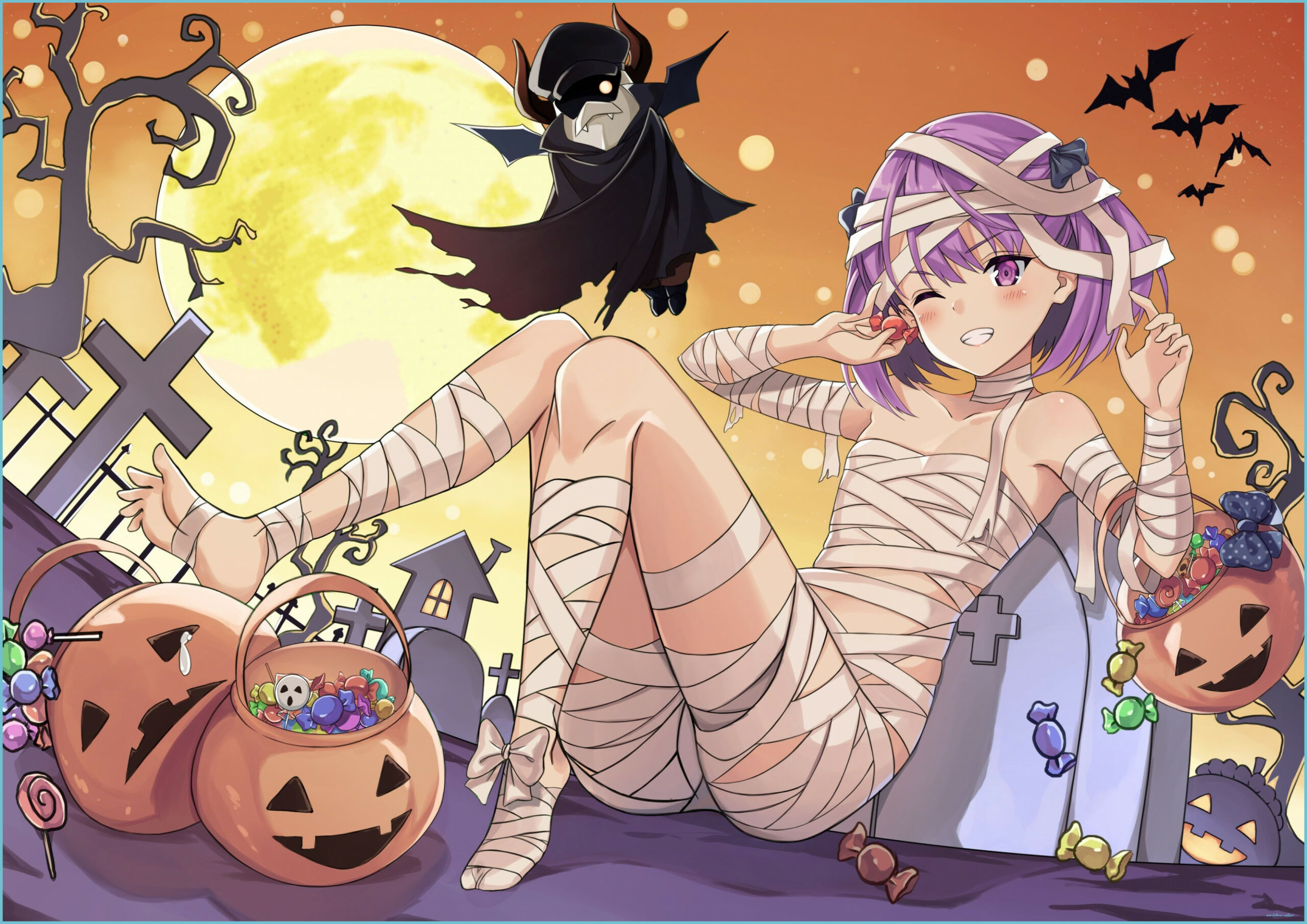 Of The Best Anime Halloween Wallpaper To Make Your Day Halloween Wallpaper