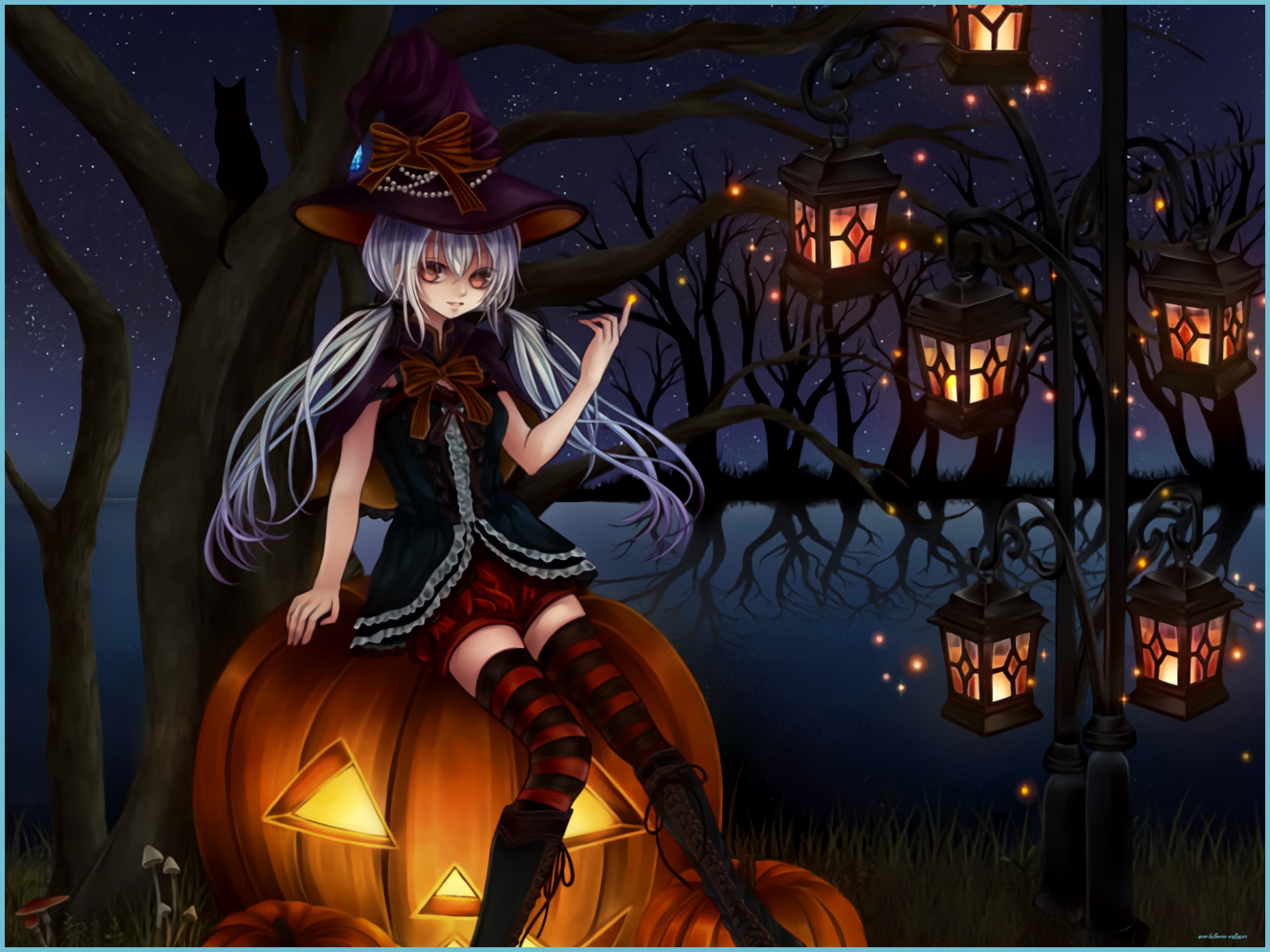 Halloween Anime HD Wallpaper 8 Live Wallpaper HD Halloween Halloween Wallpaper