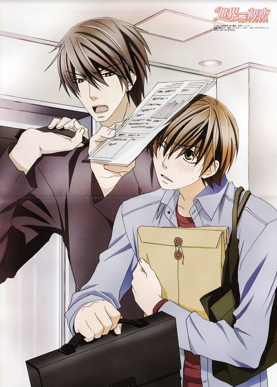 Pin en Sekai ichi hatsukoi/ junjou romantica