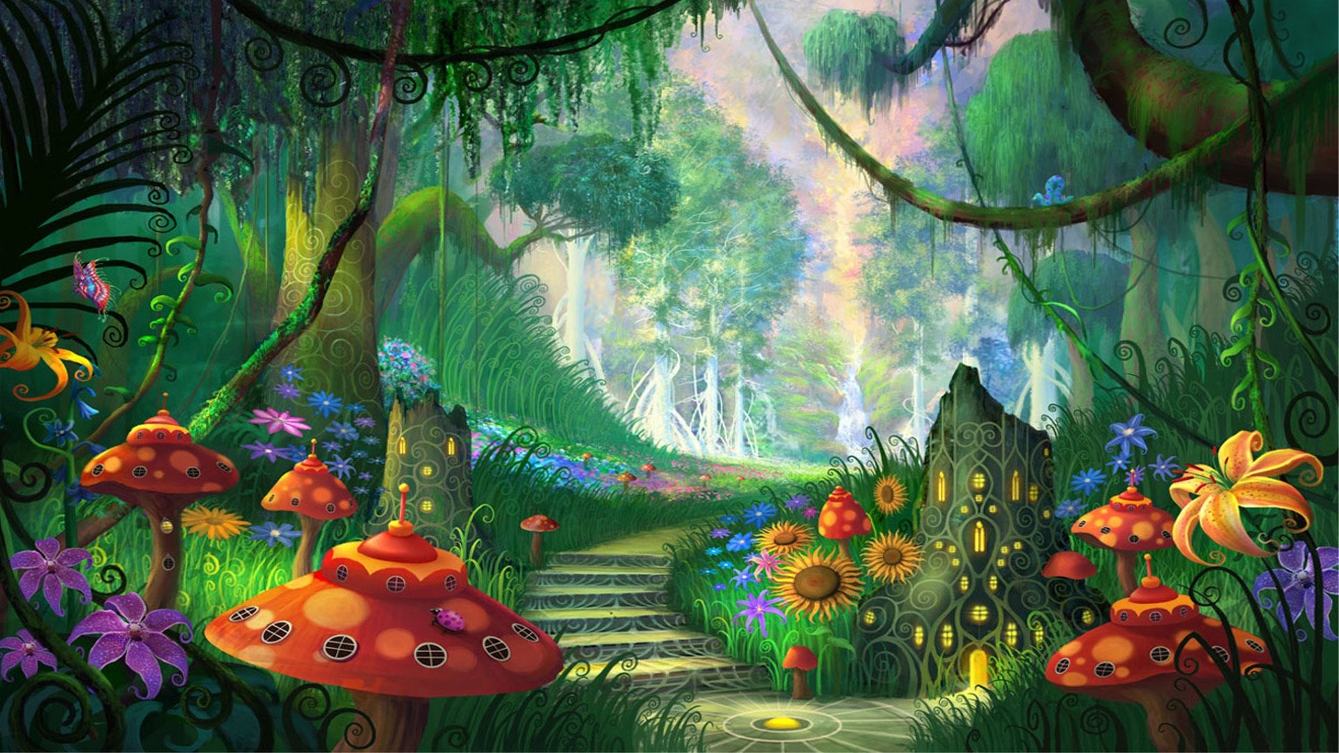 Fairy Nature Wallpaper