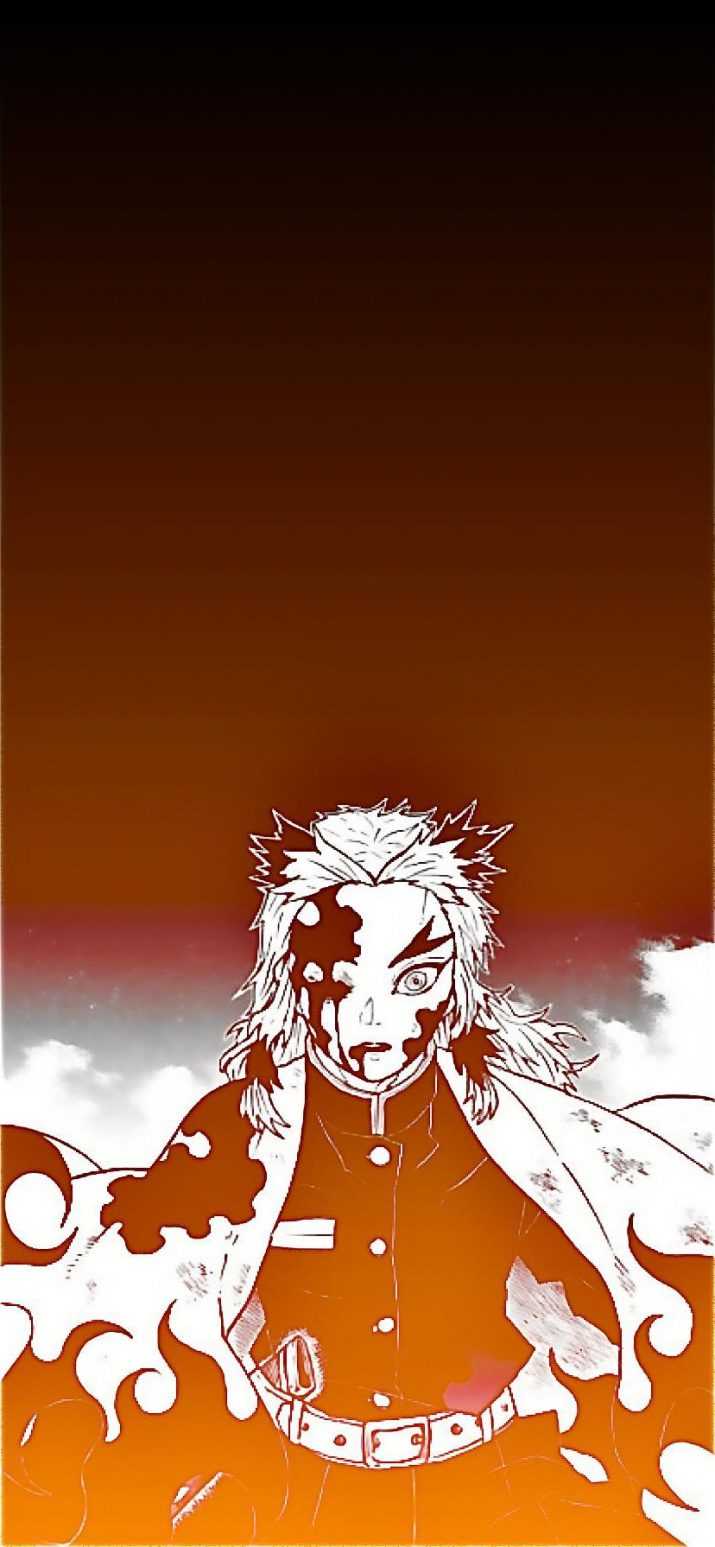 Download Kyojuro Rengoku Fire Demon Slayer IPhone Wallpaper  Wallpaperscom
