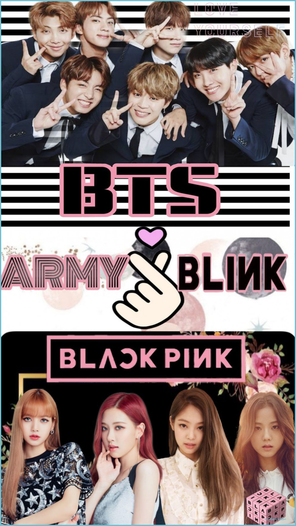 BTS And Blackpink Anime Wallpaper In 13 Blackpink And Bts X Blackpink Wallpaper
