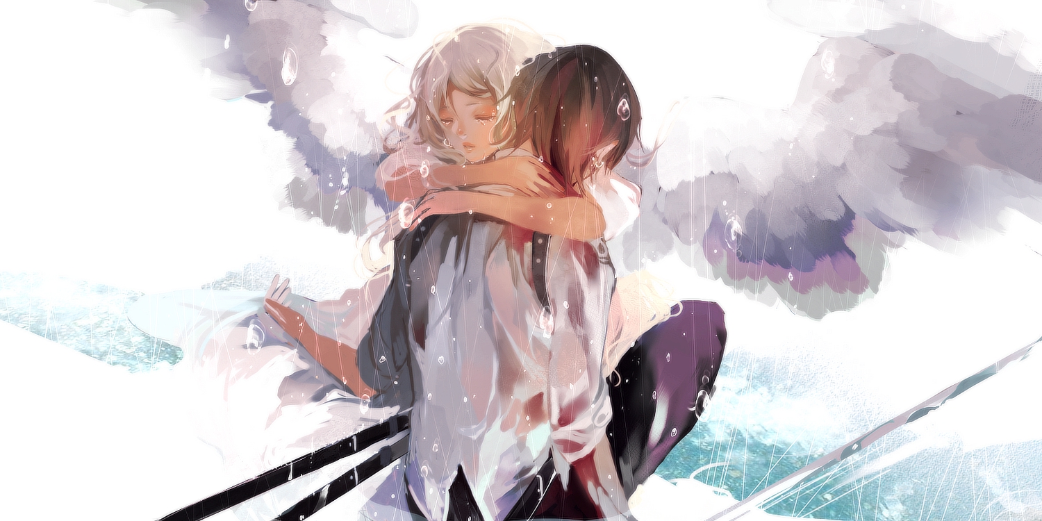 hebi hug original rain water. konachan.com.com Anime Wallpaper