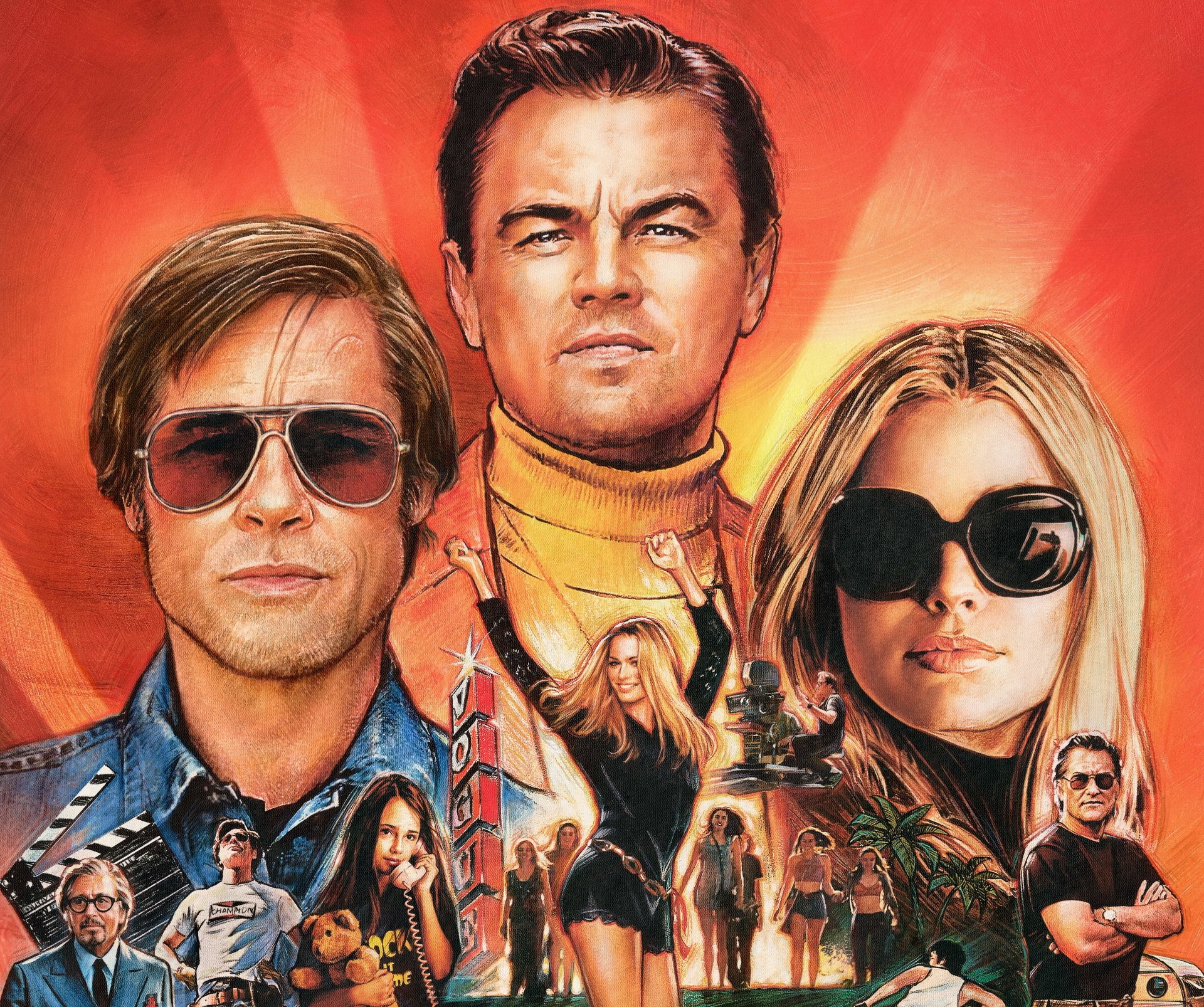 Once Upon A Time In Hollywood HD Wallpaper and Background Image