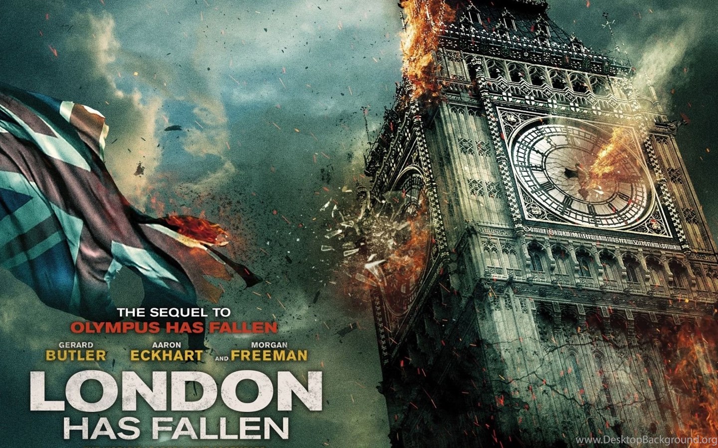London Has Fallen 2015 Movie Poster Wallpaper DreamLoveWallpaper Desktop Background