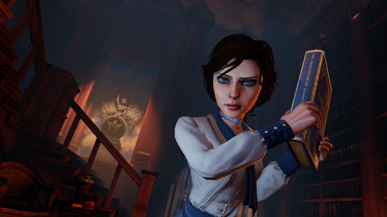 Bioshock Bioshock Infinite Elizabeth Book wallpaperx2160