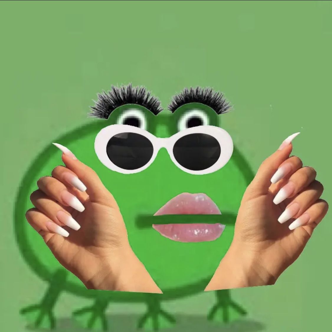 yuh periodt !. Peppa pig memes, Frog meme, Amazing frog