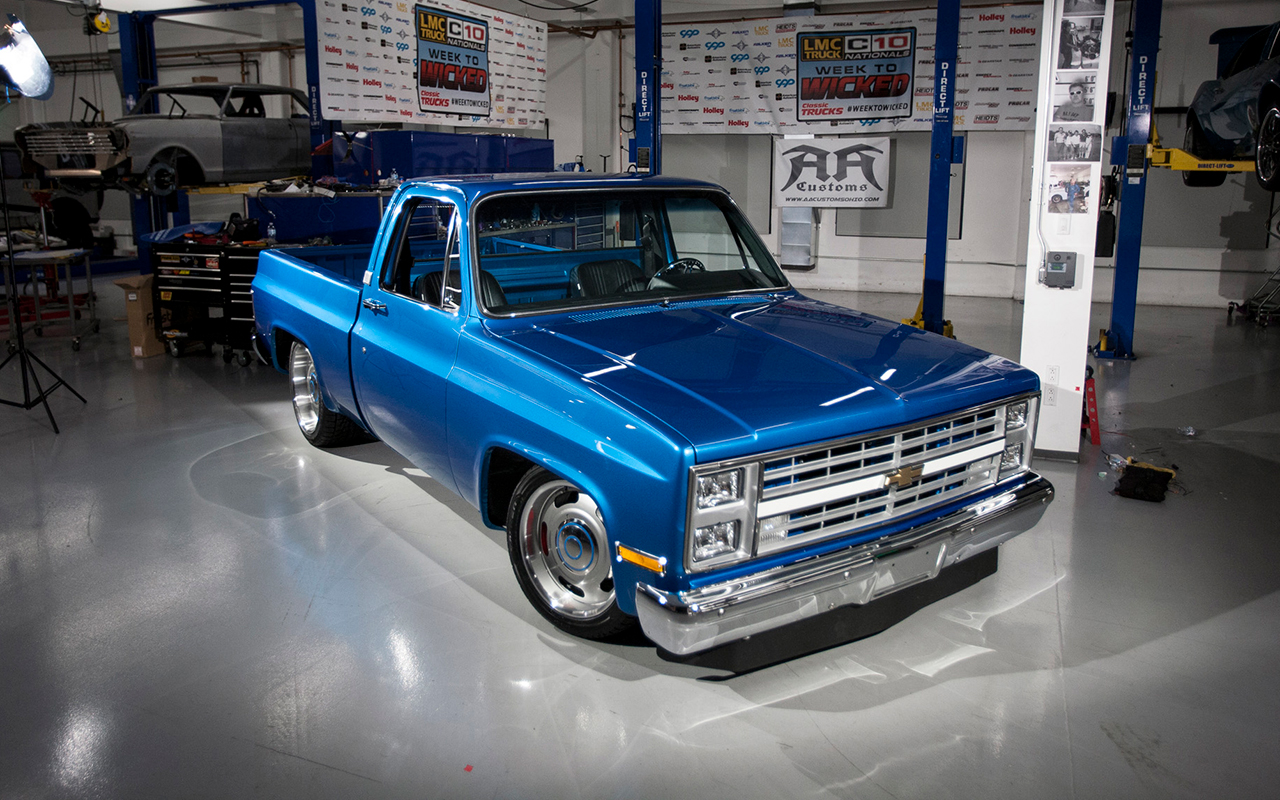 Classic Trucks Week To Wicked: 1985 Chevy C10 Square Body!