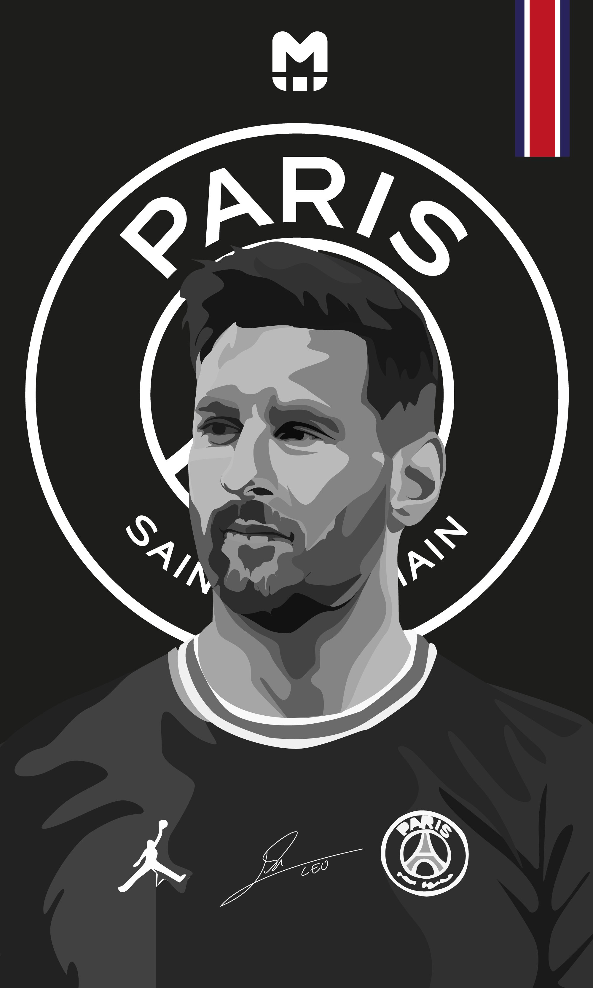Messi 2021 PSG wallpaper