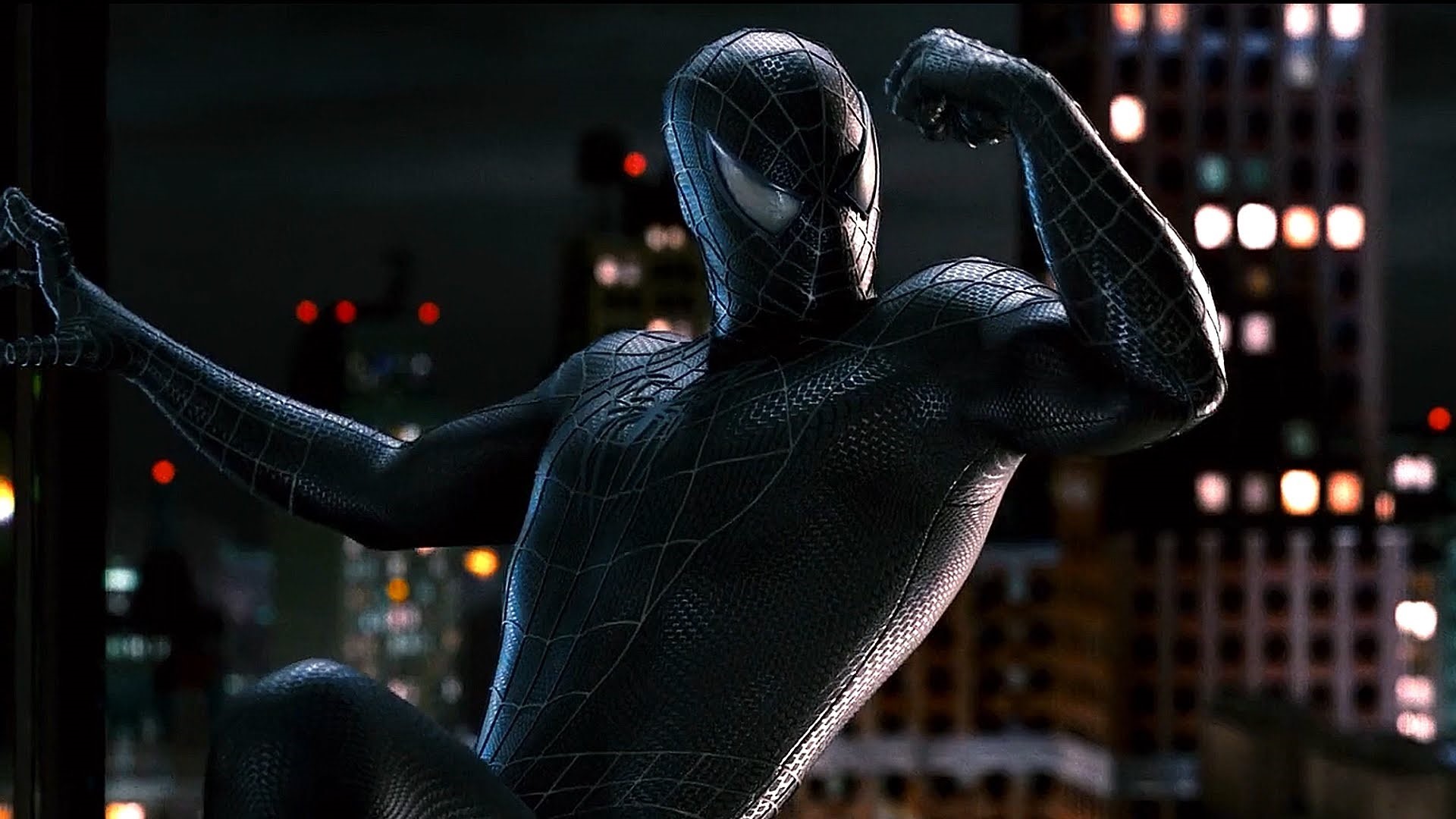 Spider Man Black Suit Raimi HD Wallpaper