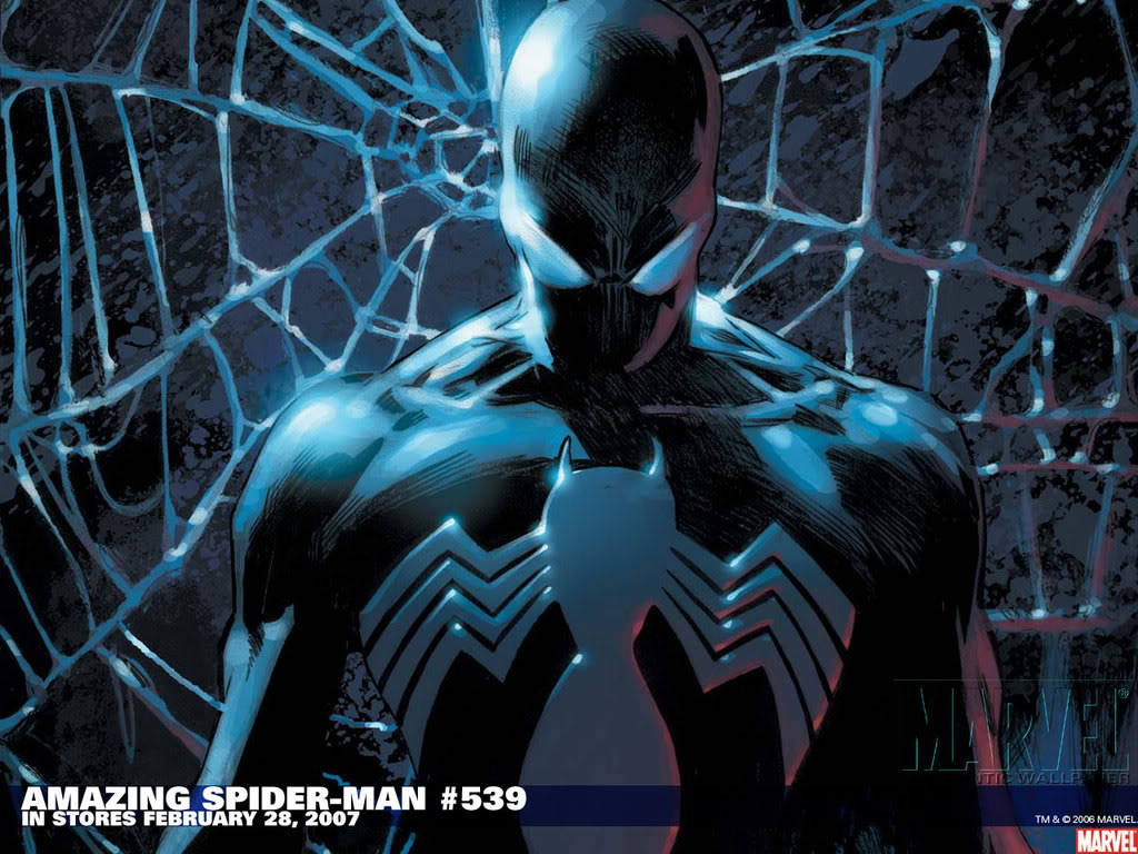 Black Suit Spiderman Wallpaper