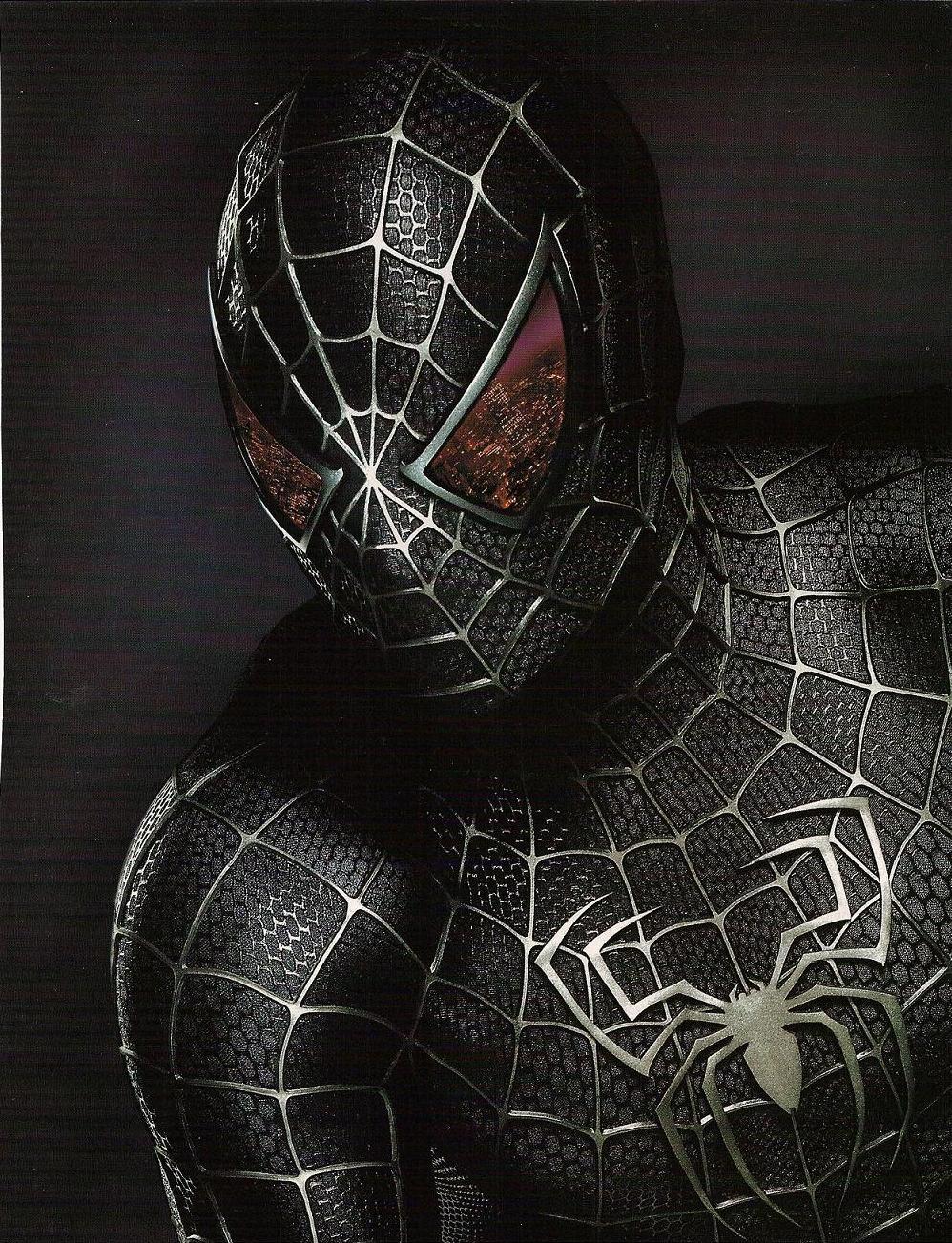 Black Suit Spiderman Wallpaper