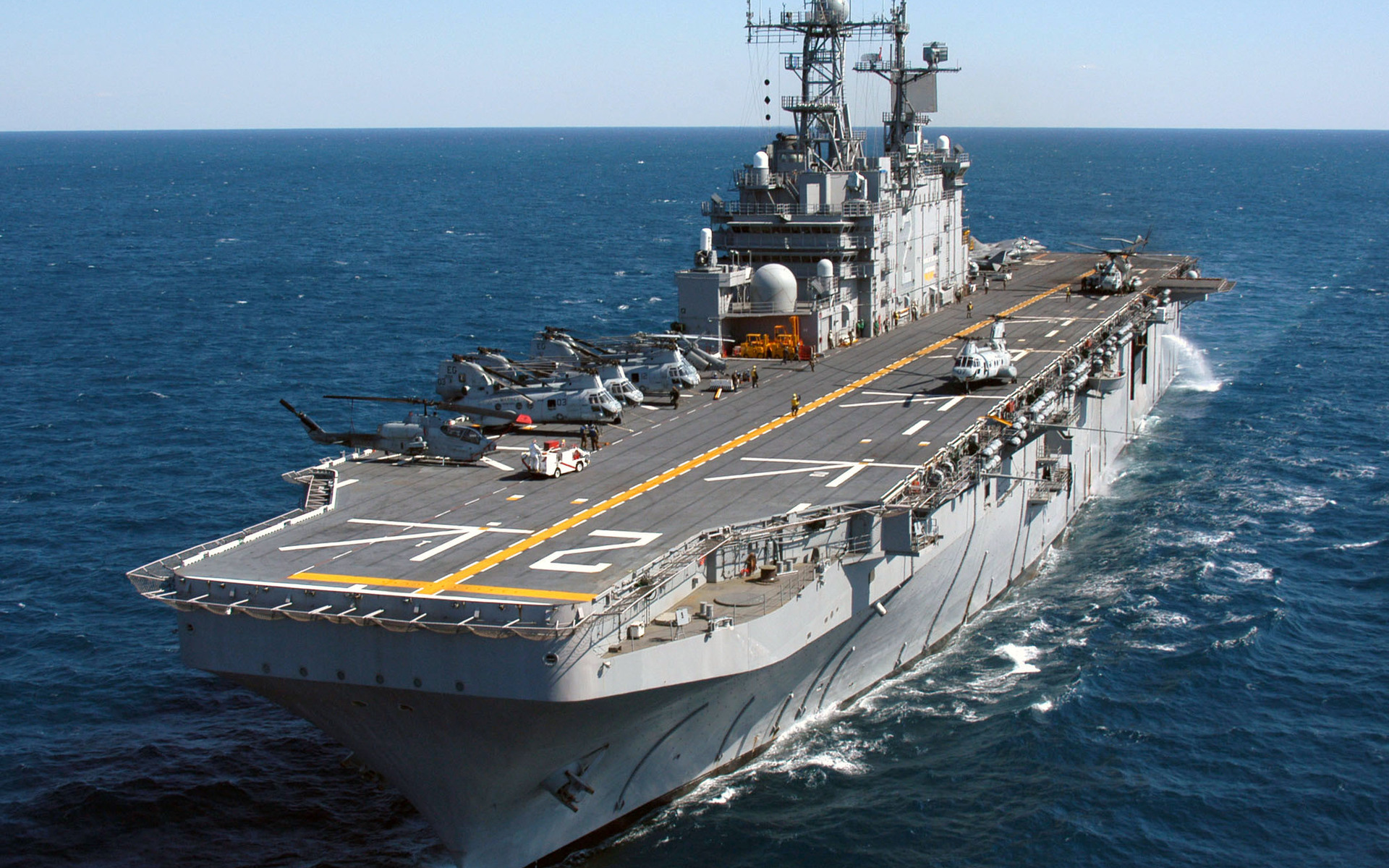 Title Military United States Navy Warships 075 Amphibious Assault Ship HD Wallpaper