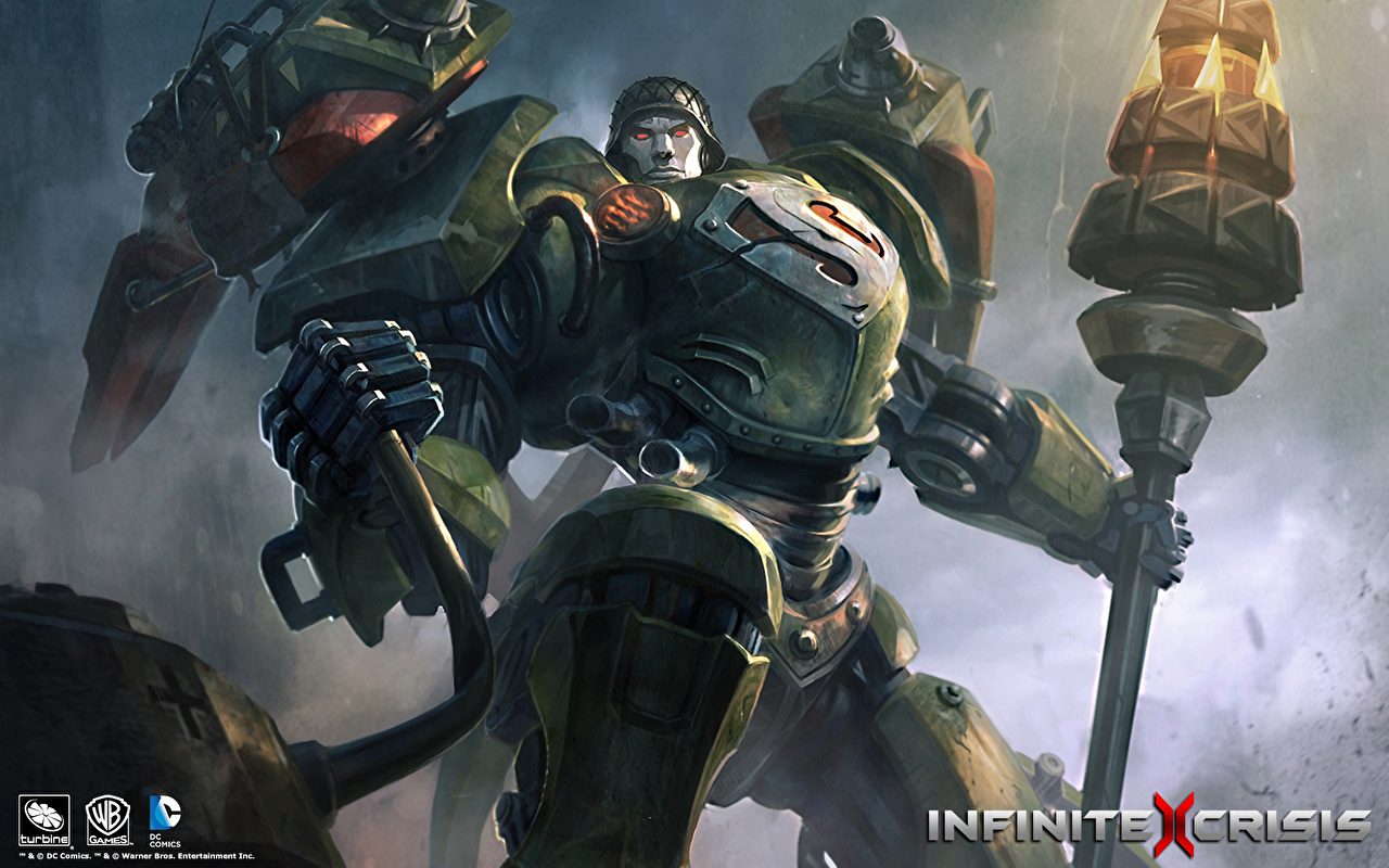 Photo Heroes comics Robot monster Warriors infinite crisis, Cyborg