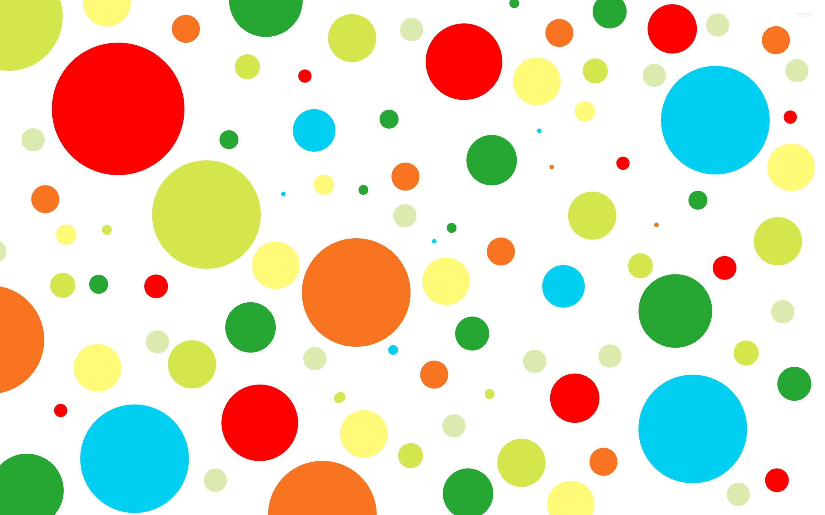 Color Circles Wallpaper Free Color Circles Background