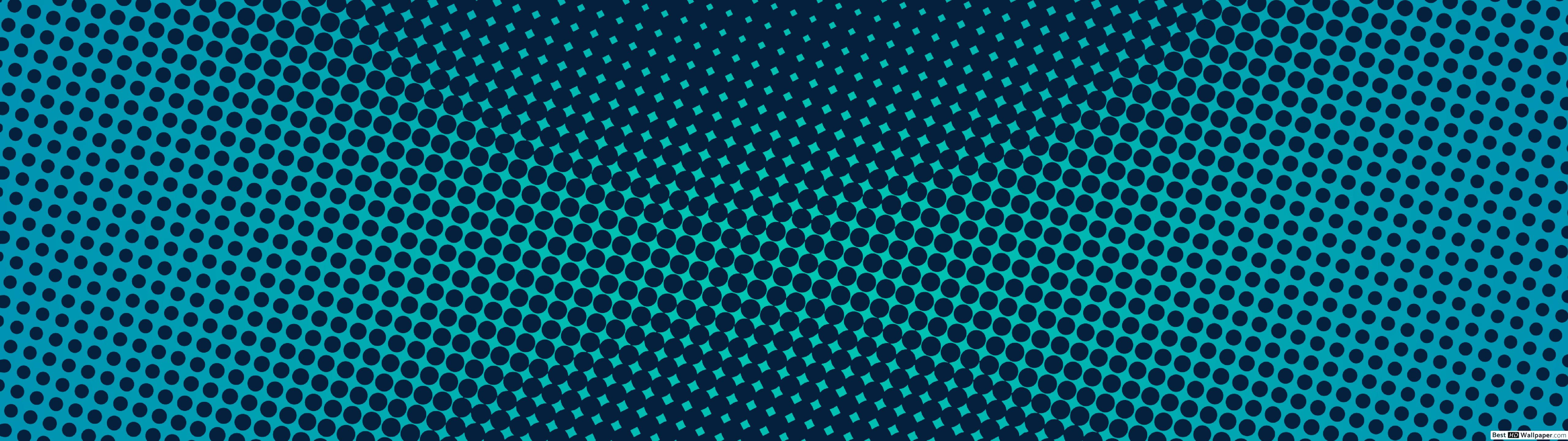 Turquoise circles pattern HD wallpaper download