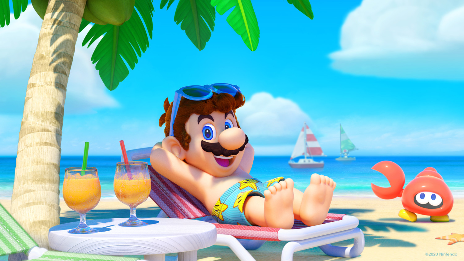 My Nintendo Japan Now Offering Summer 2020 Mario Wallpaper Set