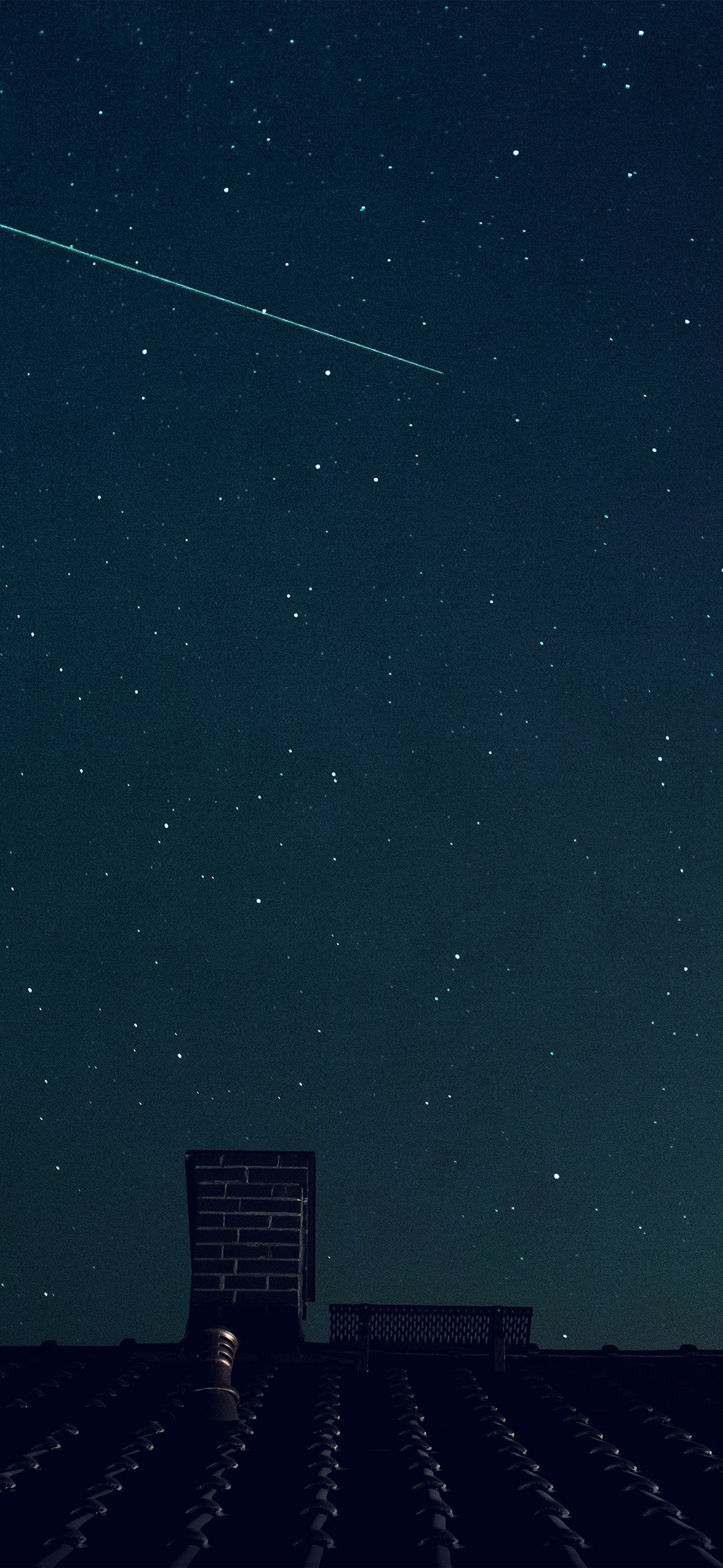 Star night sky summer iPhone X Wallpaper Free Download