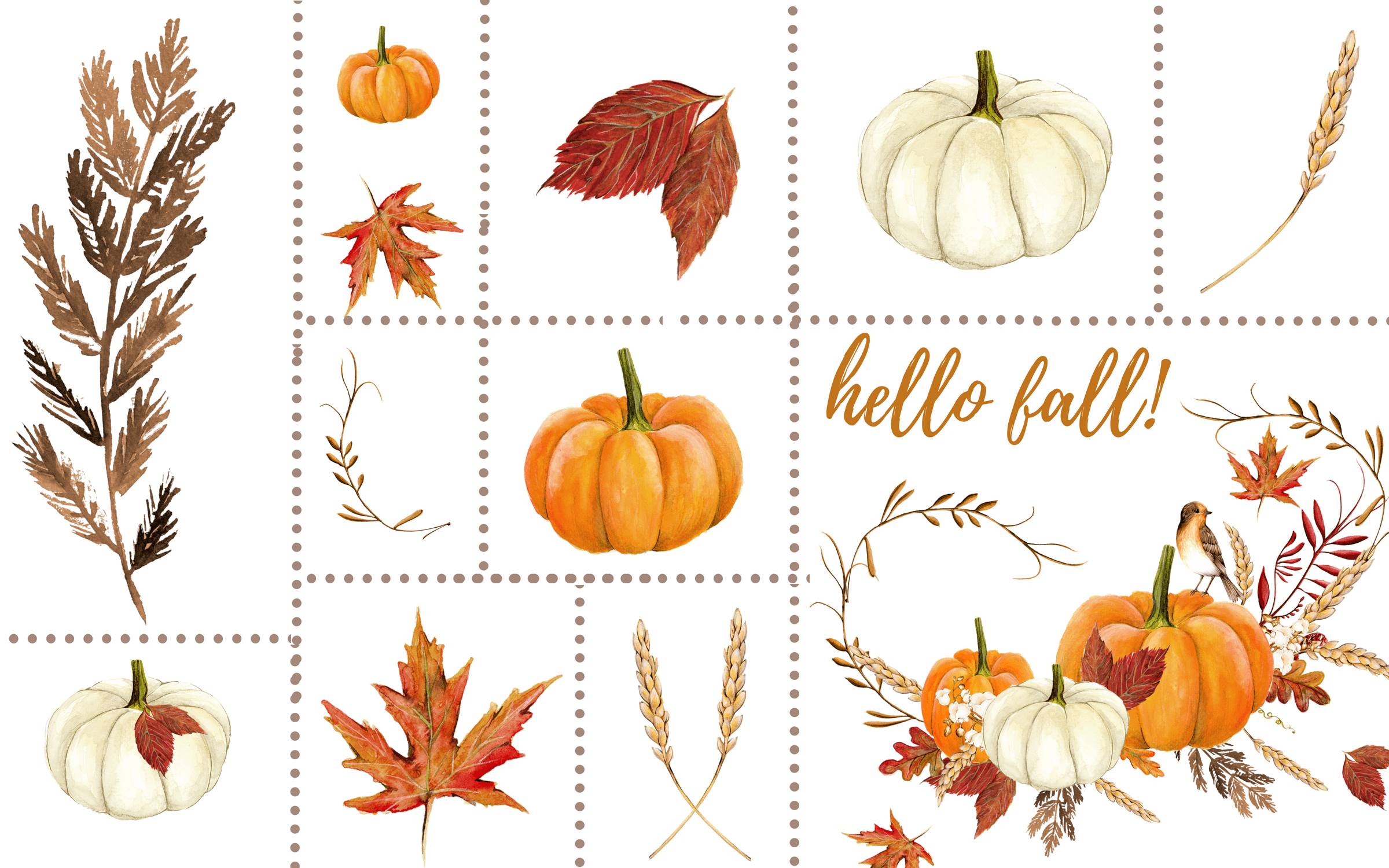 Hello Fall Desktop Wallpaper, HD Hello Fall Desktop Background on WallpaperBat