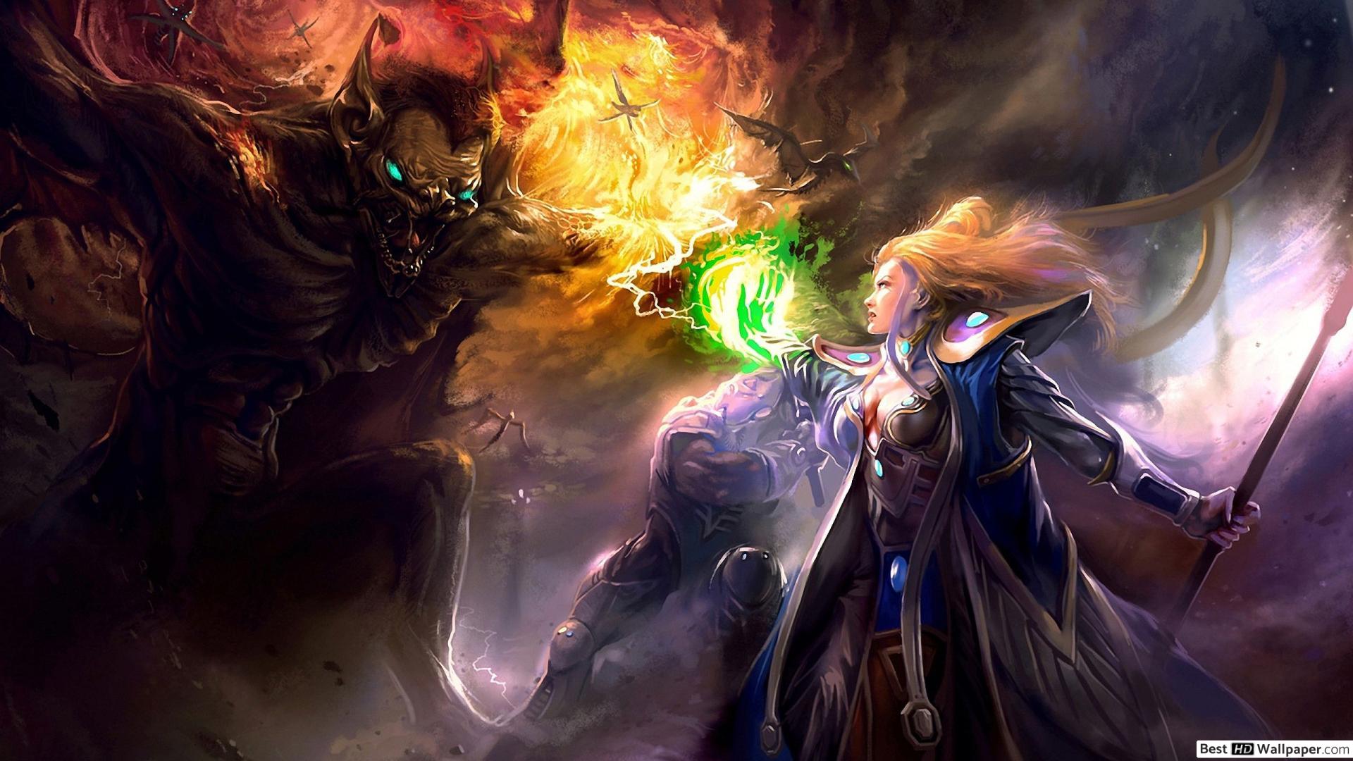 Fantasy Woman Warrior HD wallpaper download