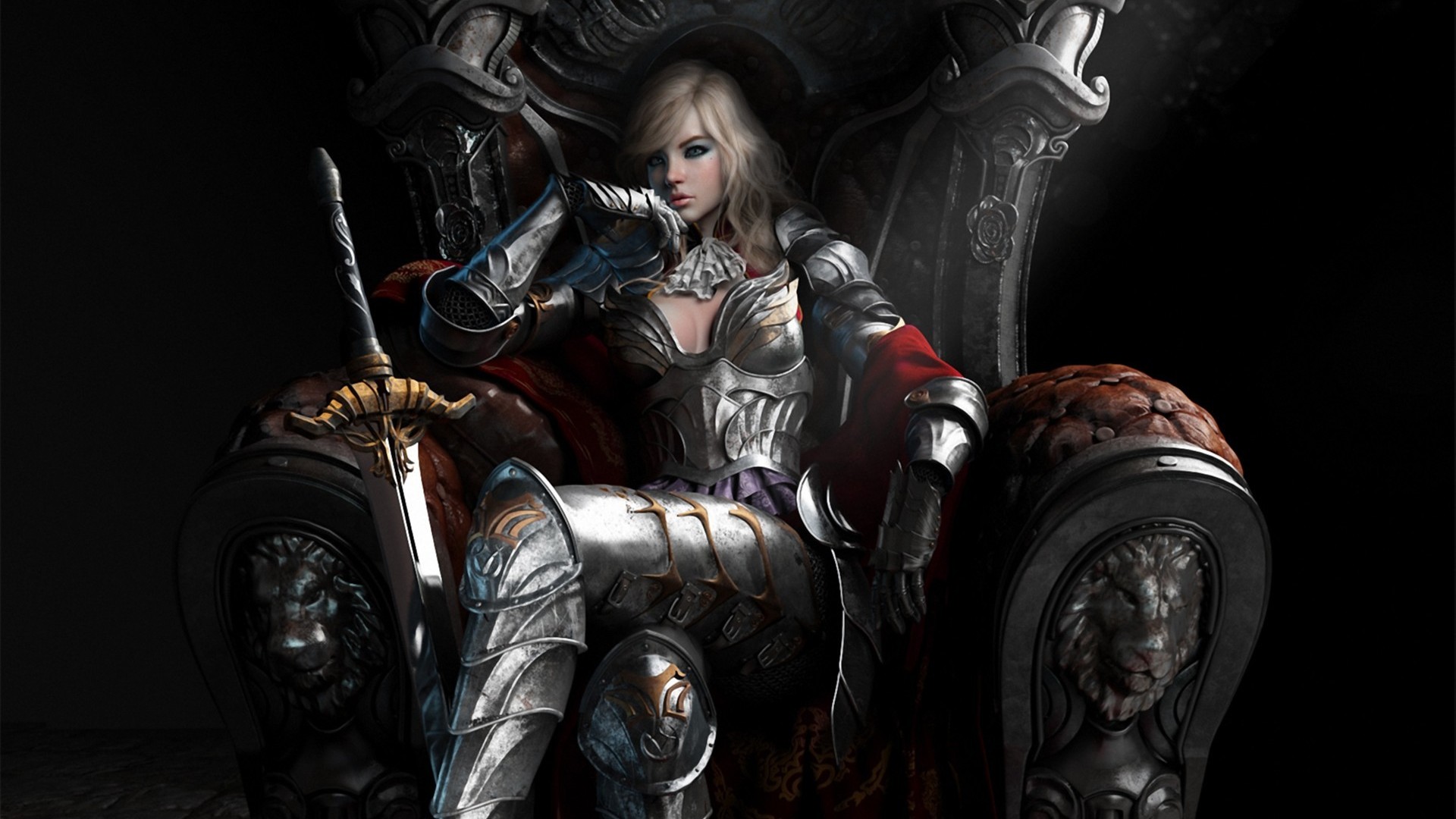 Fantasy Women Warrior HD Wallpaper