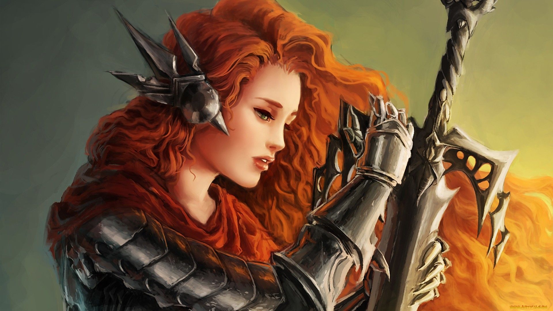 Female Warrior Wallpaper