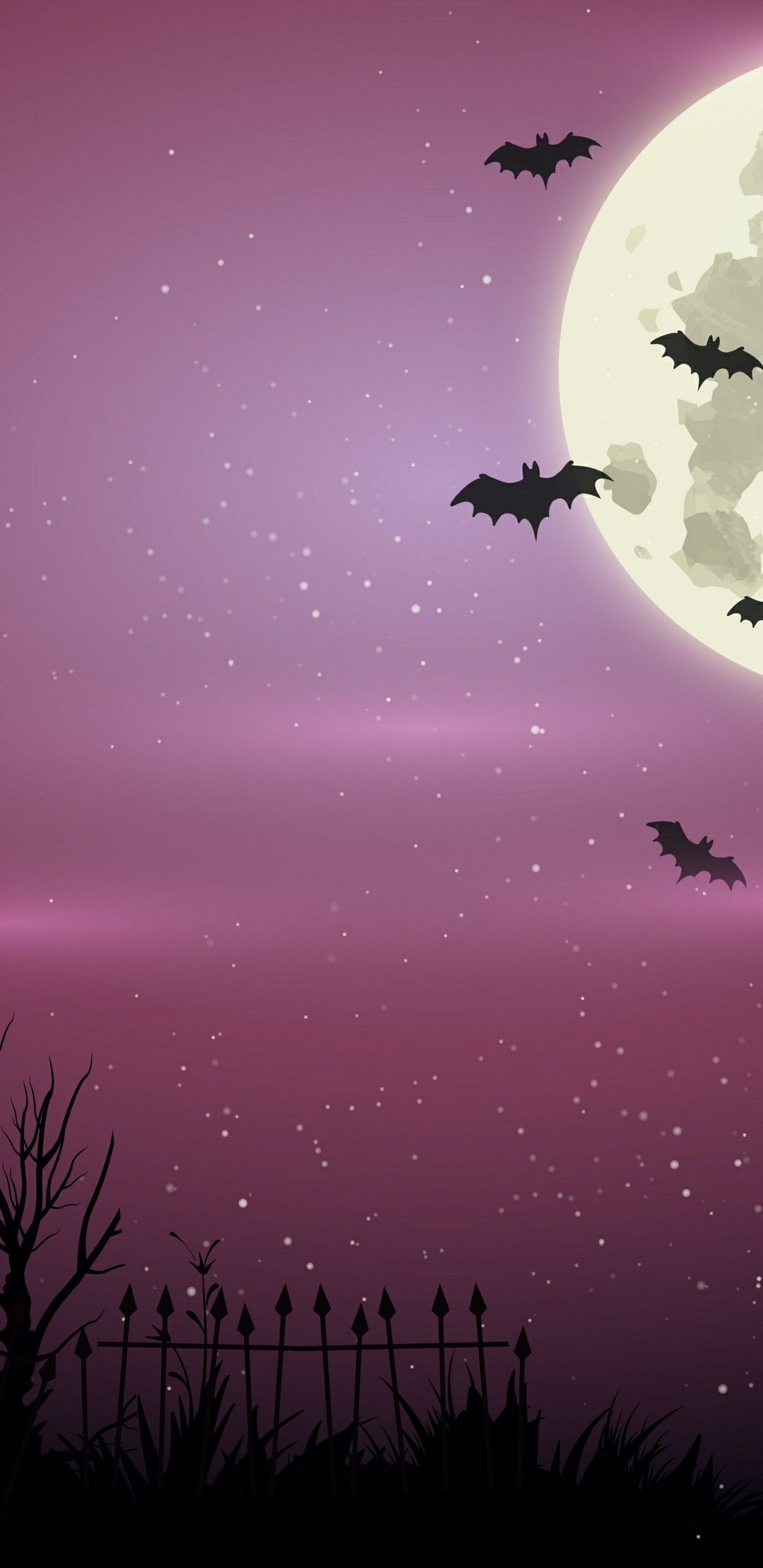 Purple Halloween Wallpaper, HD Purple Halloween Background on WallpaperBat