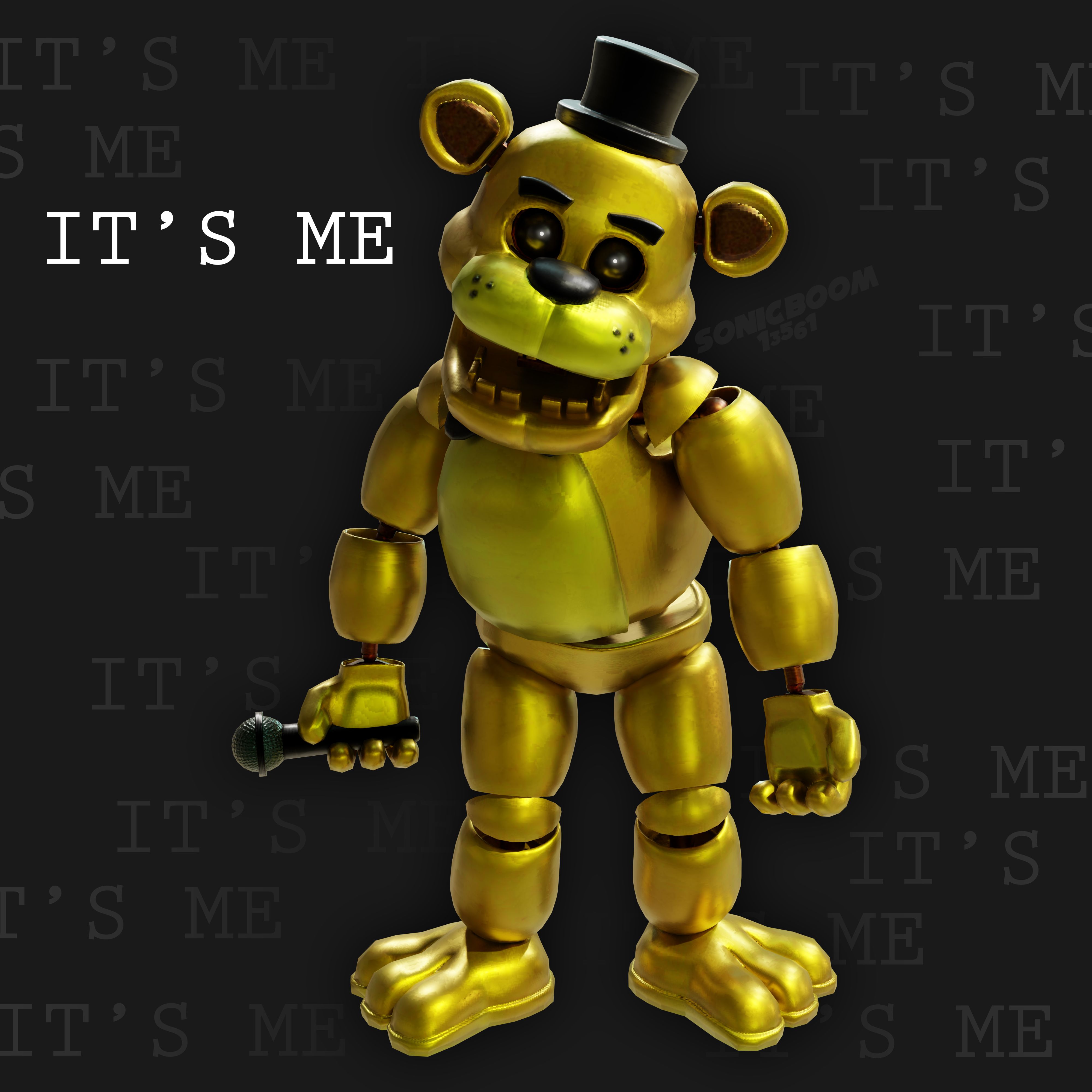 SonicBoom13561 (Cole) on Twitter. Fnaf freddy, Fnaf golden freddy, Fnaf freddy fazbear