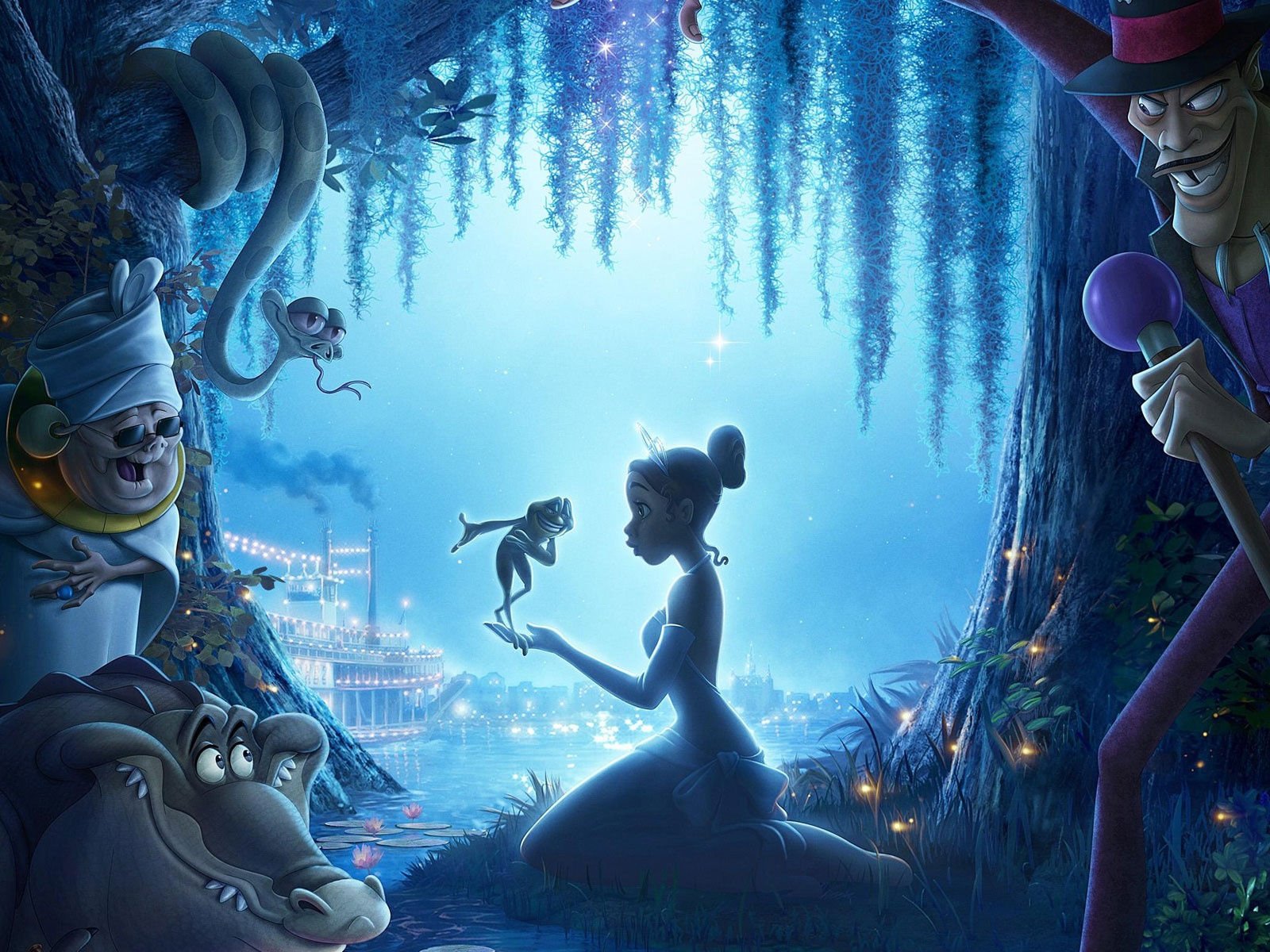 The Princess And The Frog HD Wallpaper and Background Image