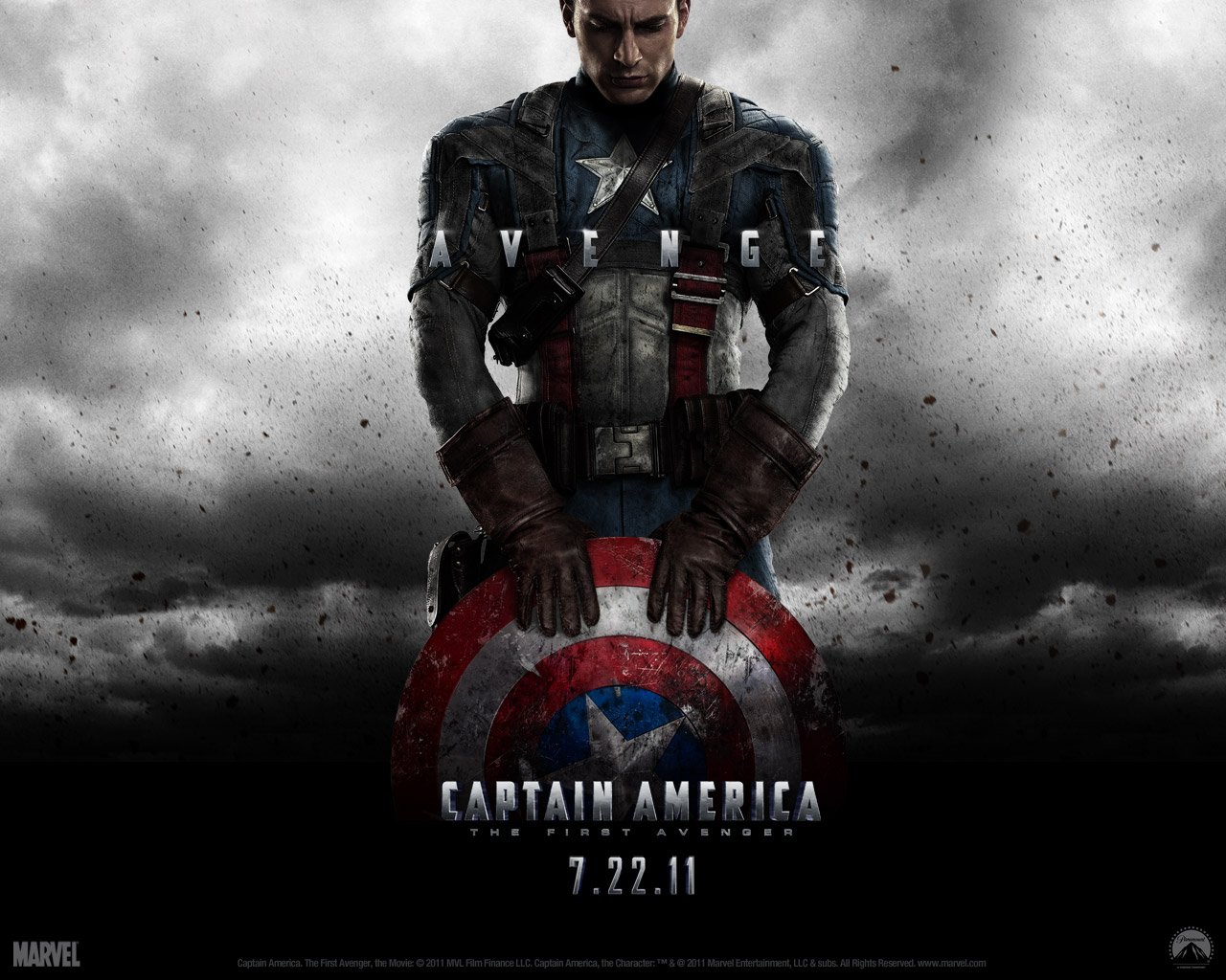 Captain America The First Avenger Wallpaper 1280×1024