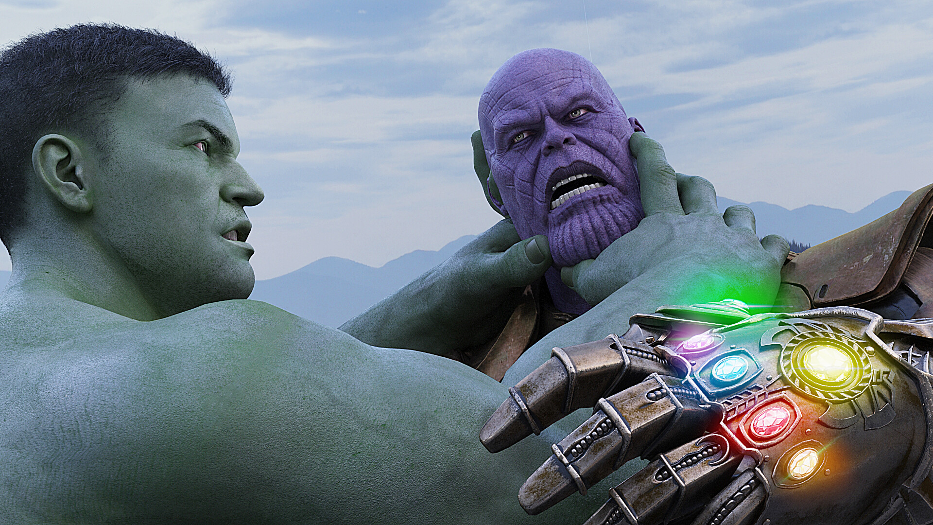 Hulk vs Thanos vs The Avengers, Soluchi Emeh