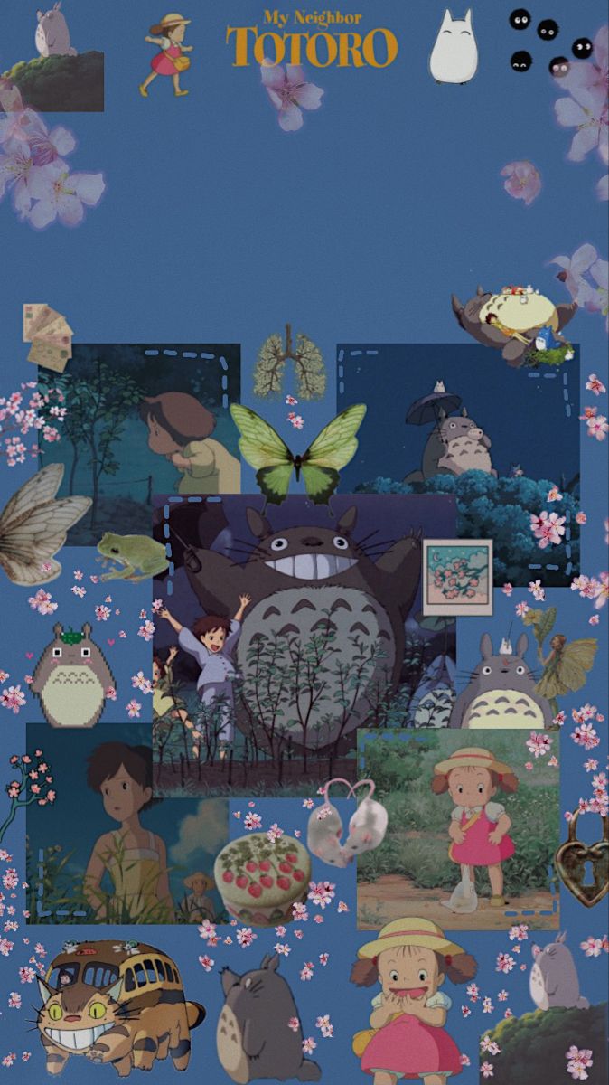 Totoro aesthetic wallpaper. Anime wallpaper, Wallpaper, Totoro