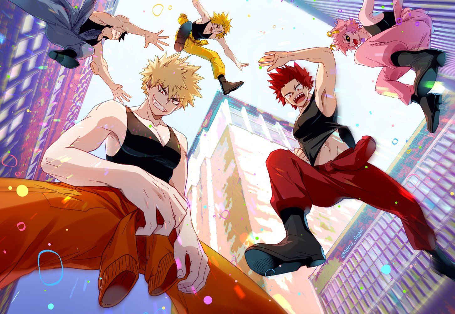 MHA Wallpaper Bakusquad