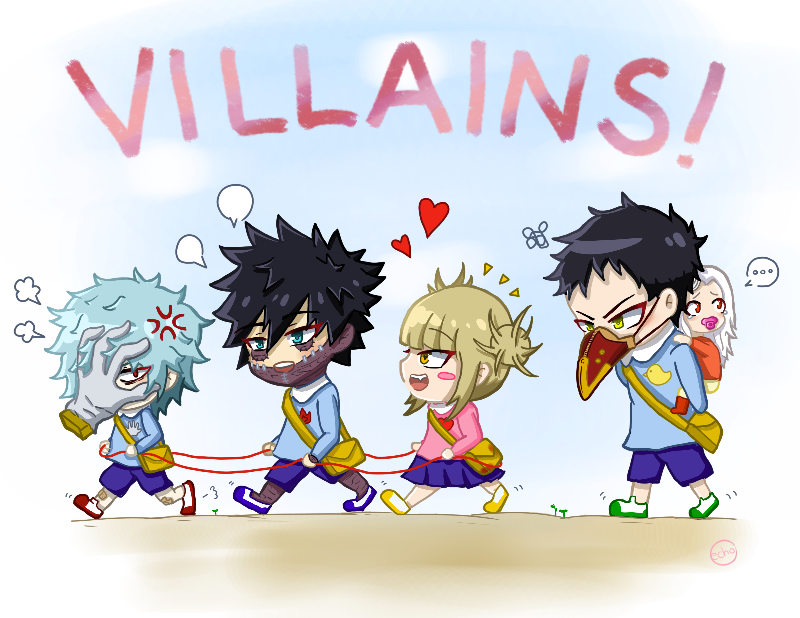My Hero Academia Villains Wallpaper
