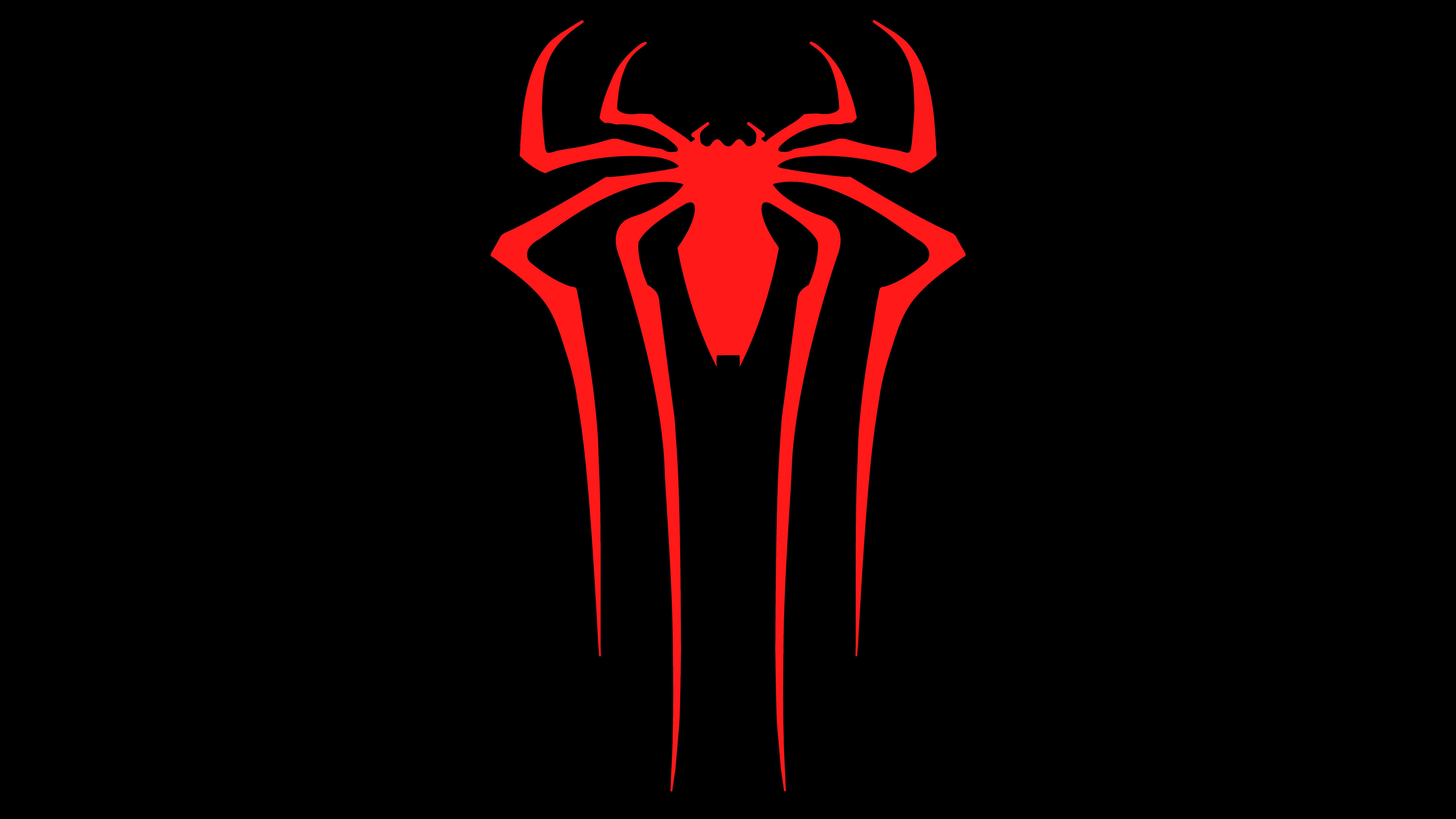 Wallpaper 4k Spiderman Logo 8k Wallpaper