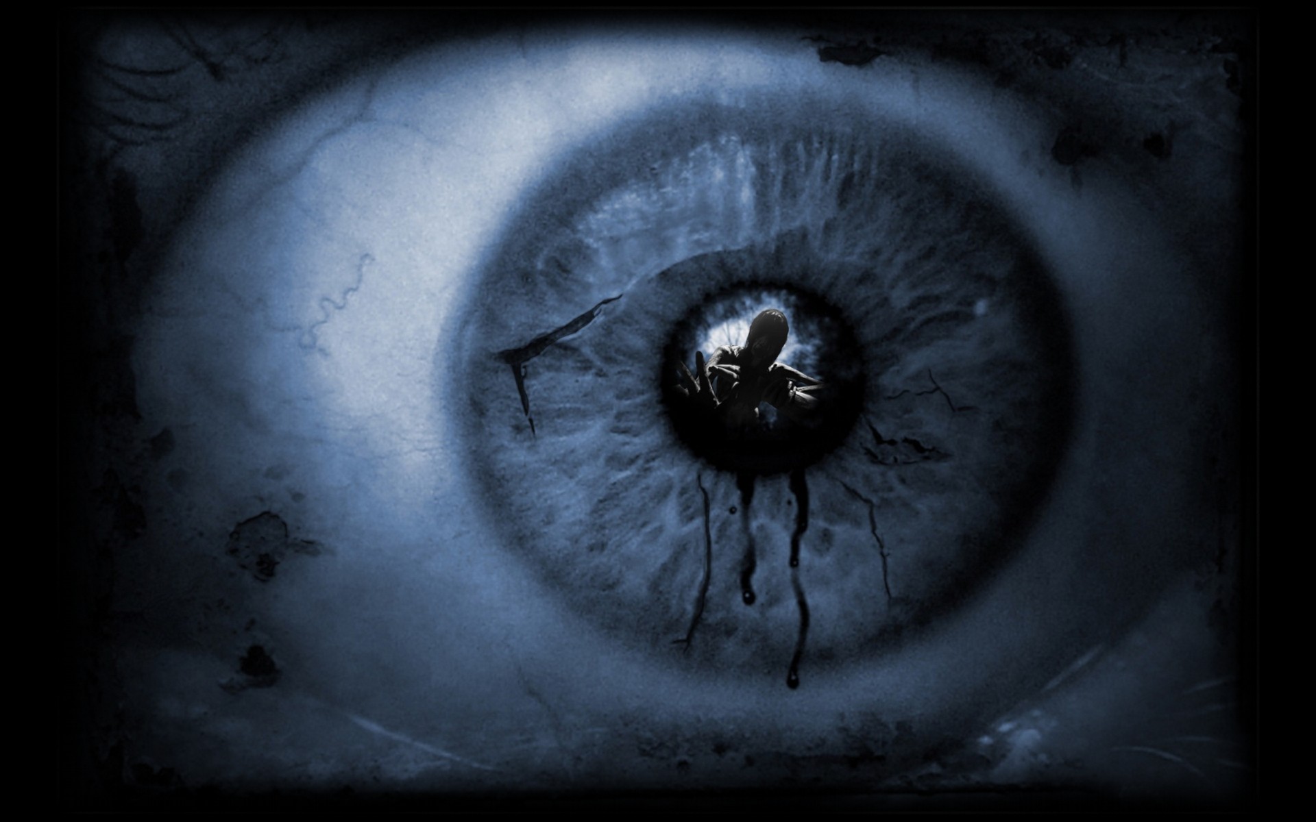 On DeviantART another one of my designs that has been widely reused  Scary  eyes Eyes wallpaper Dark wallpaper