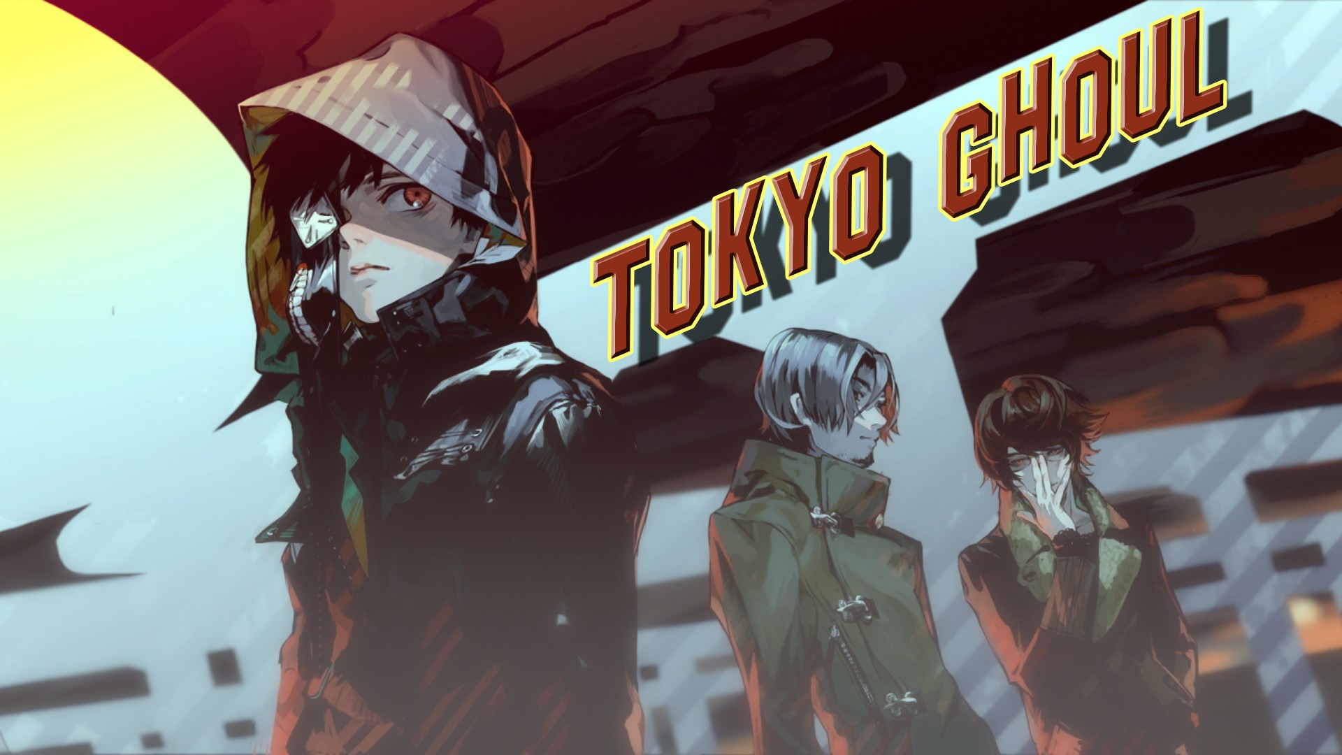 Обои на рабочий стол Tokyo Ghoul