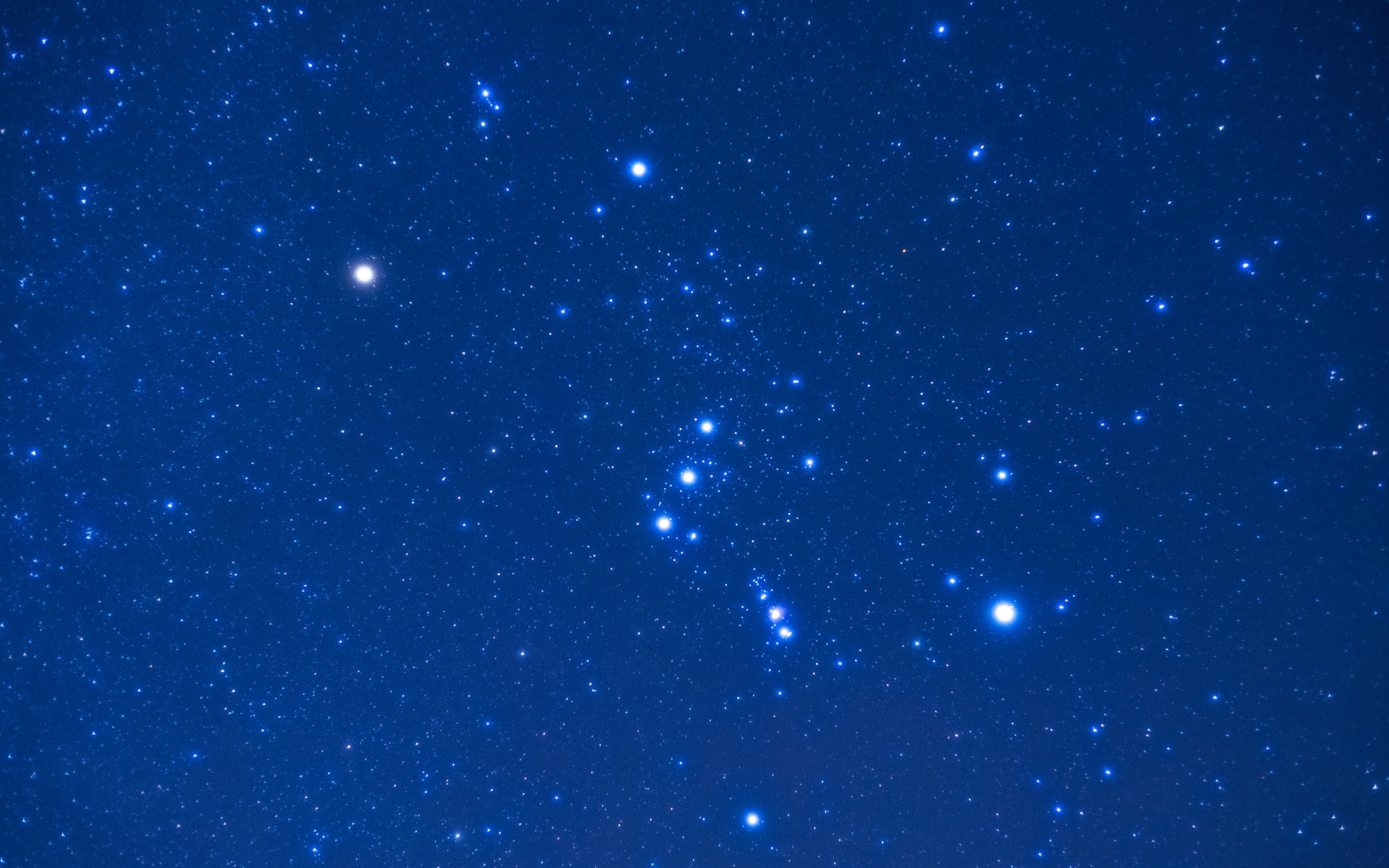 Wallpaper 4k orion, constellation, starry sky 4k Wallpaper