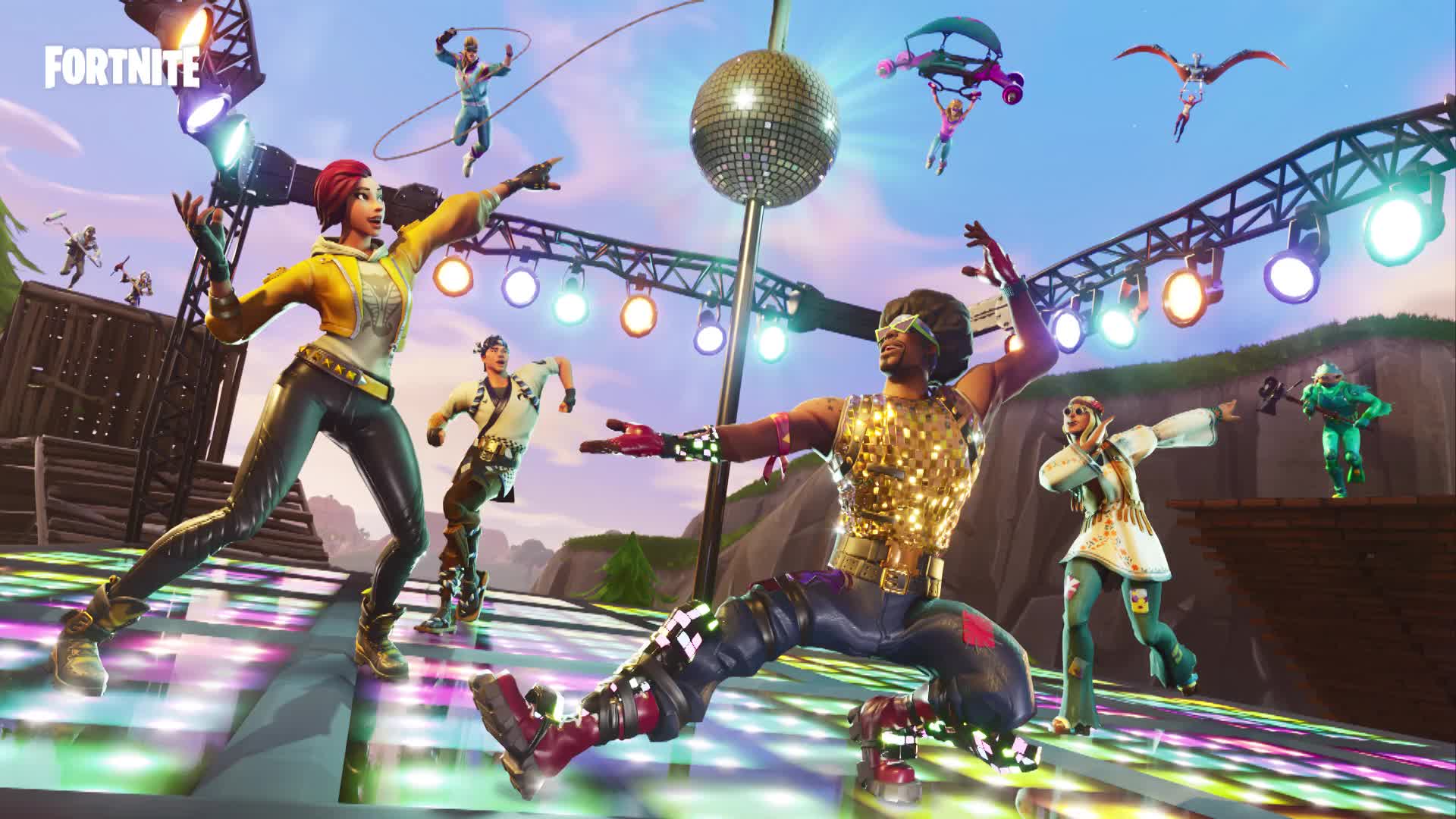 Fortnite Dance Off Live Wallpaper Disco Ltm HD Wallpaper
